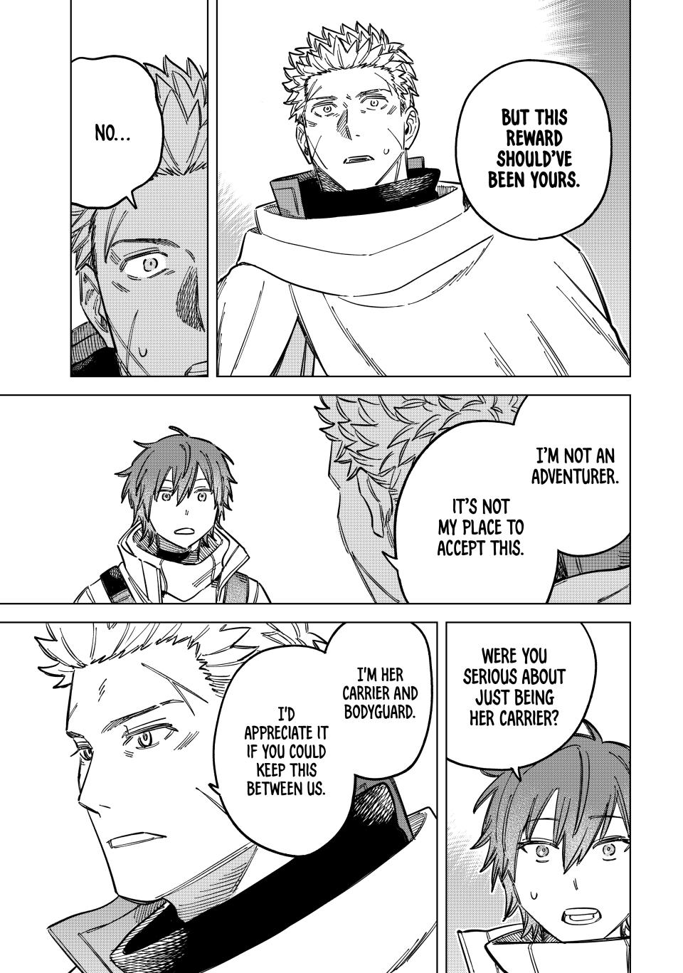 The Witch and the Mercenary chapter 8 page 17