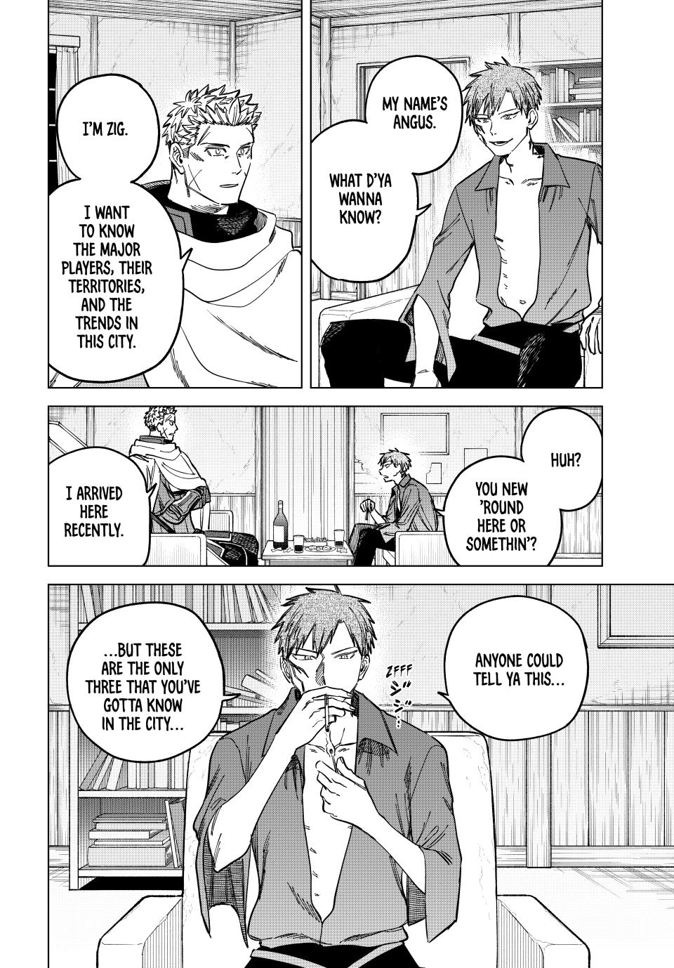 The Witch and the Mercenary chapter 11 page 4