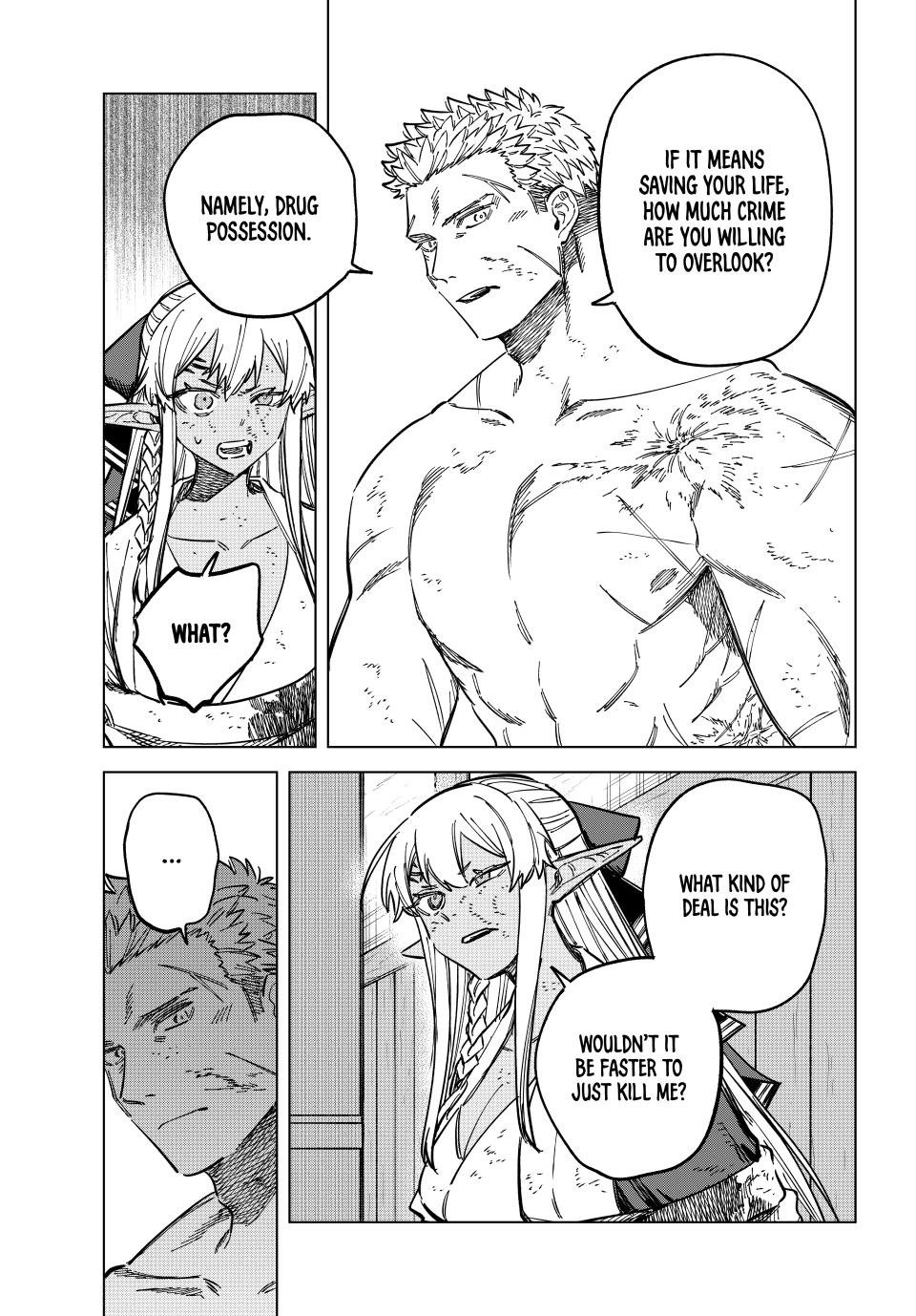 The Witch and the Mercenary chapter 14 page 11