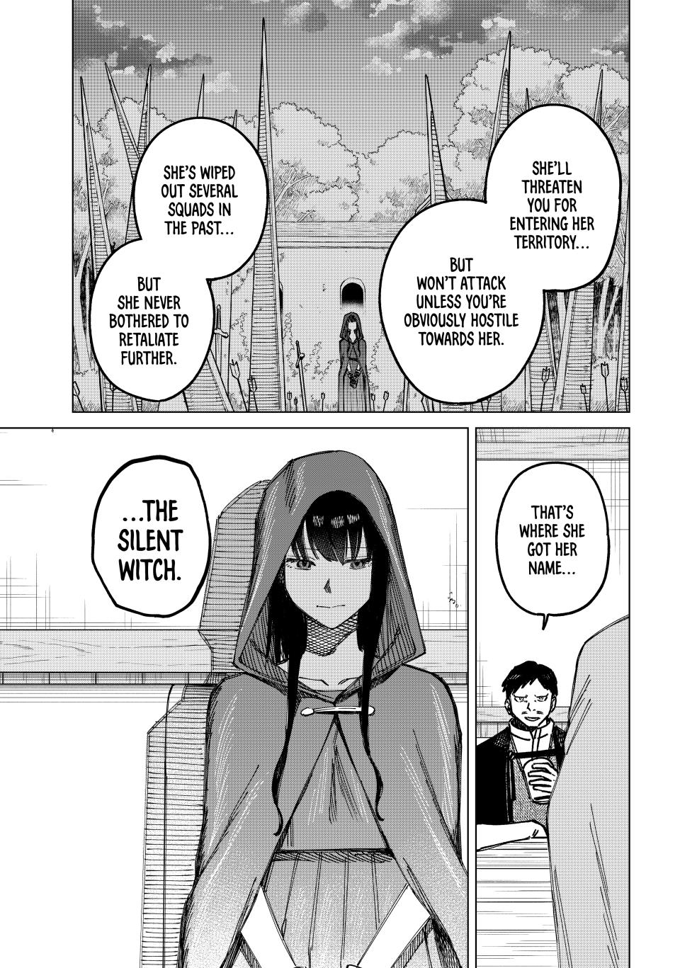 The Witch and the Mercenary chapter 2 page 17