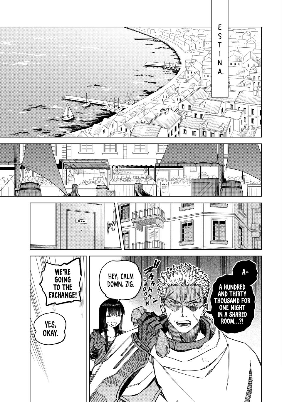 The Witch and the Mercenary chapter 2 page 3