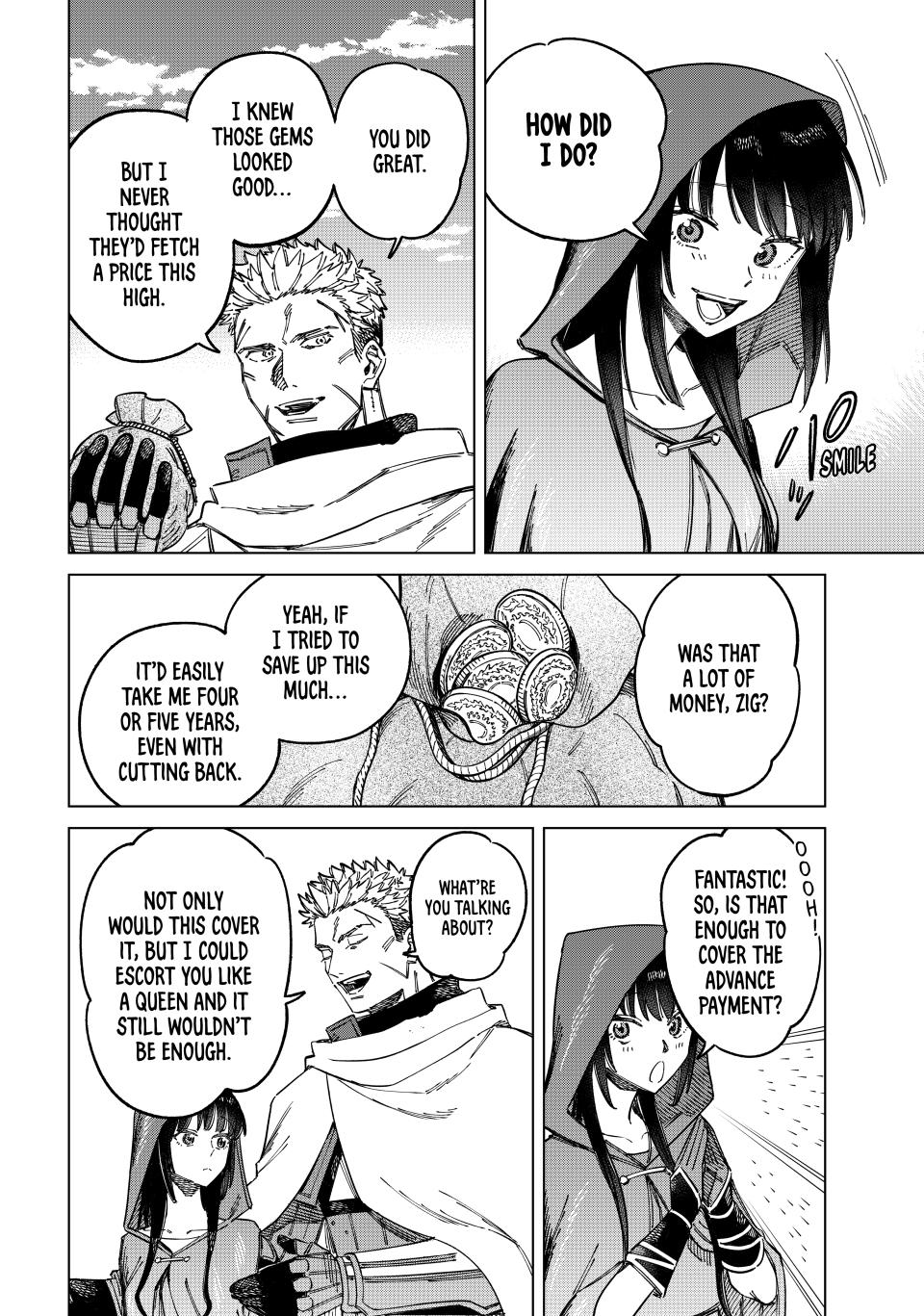 The Witch and the Mercenary chapter 2 page 8