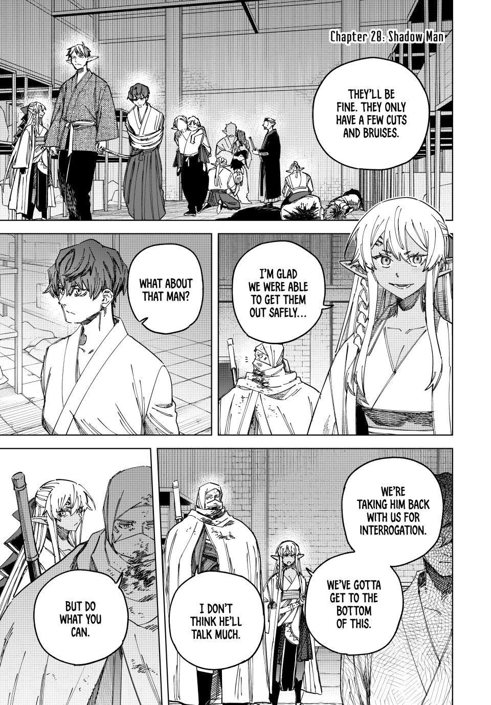 The Witch and the Mercenary chapter 28 page 1