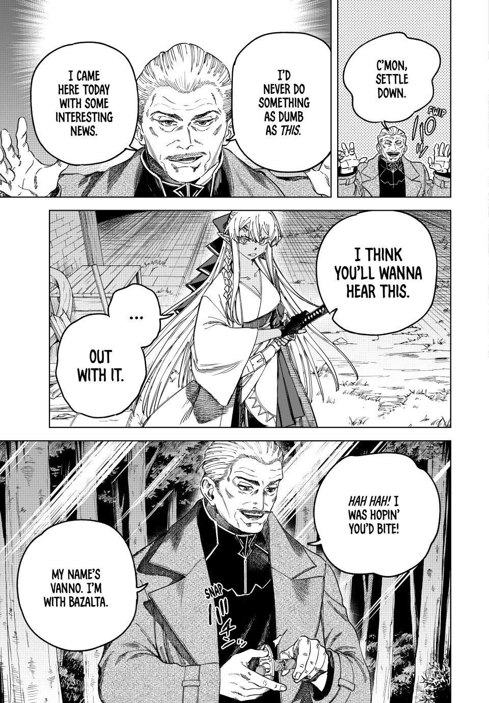 The Witch and the Mercenary chapter 28 page 5