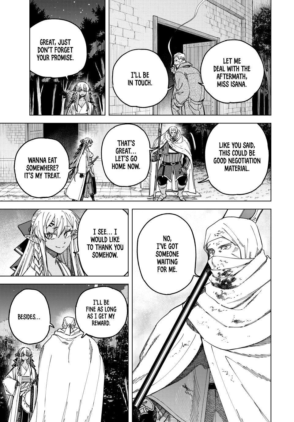 The Witch and the Mercenary chapter 28 page 9