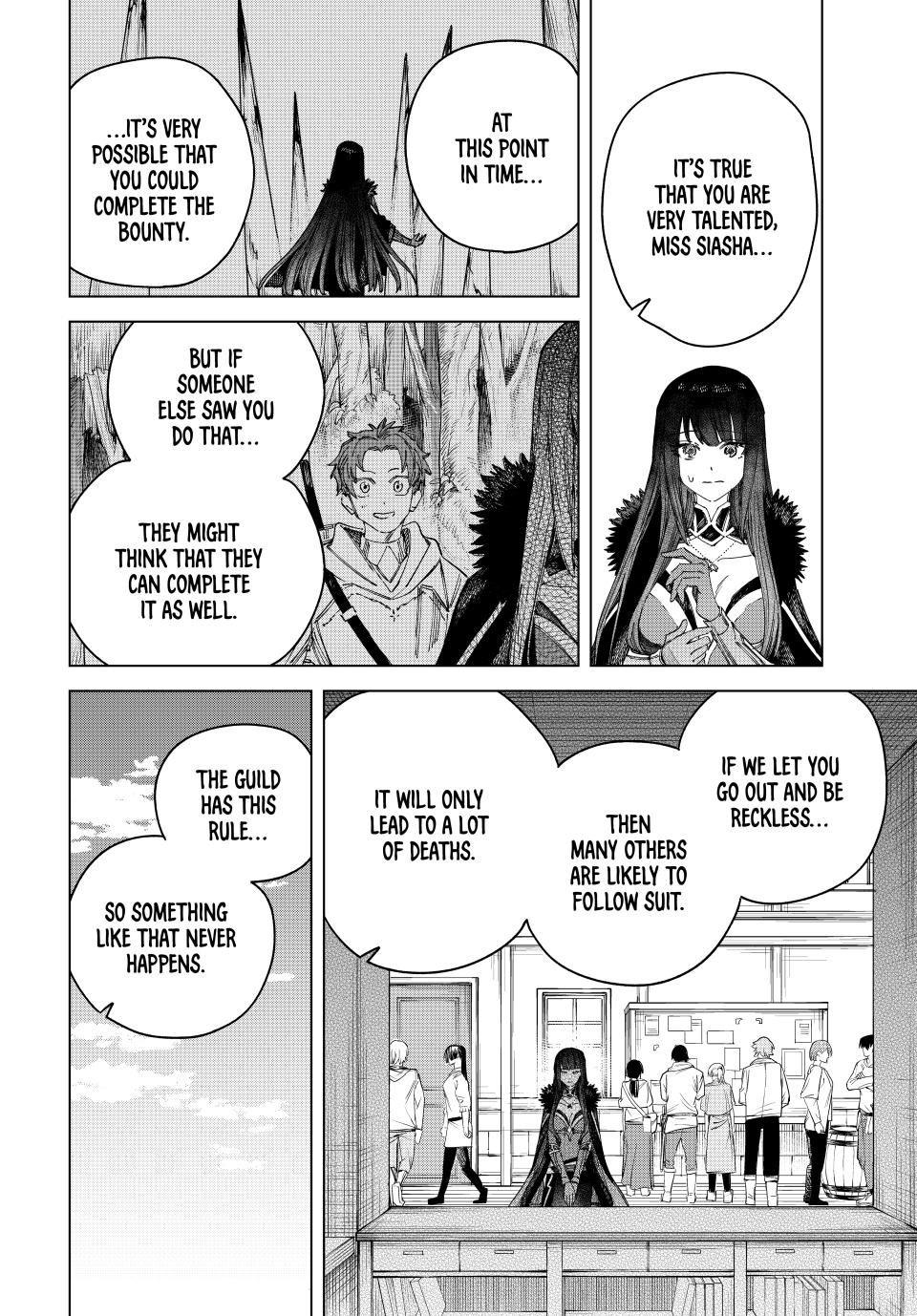 The Witch and the Mercenary chapter 35 page 8