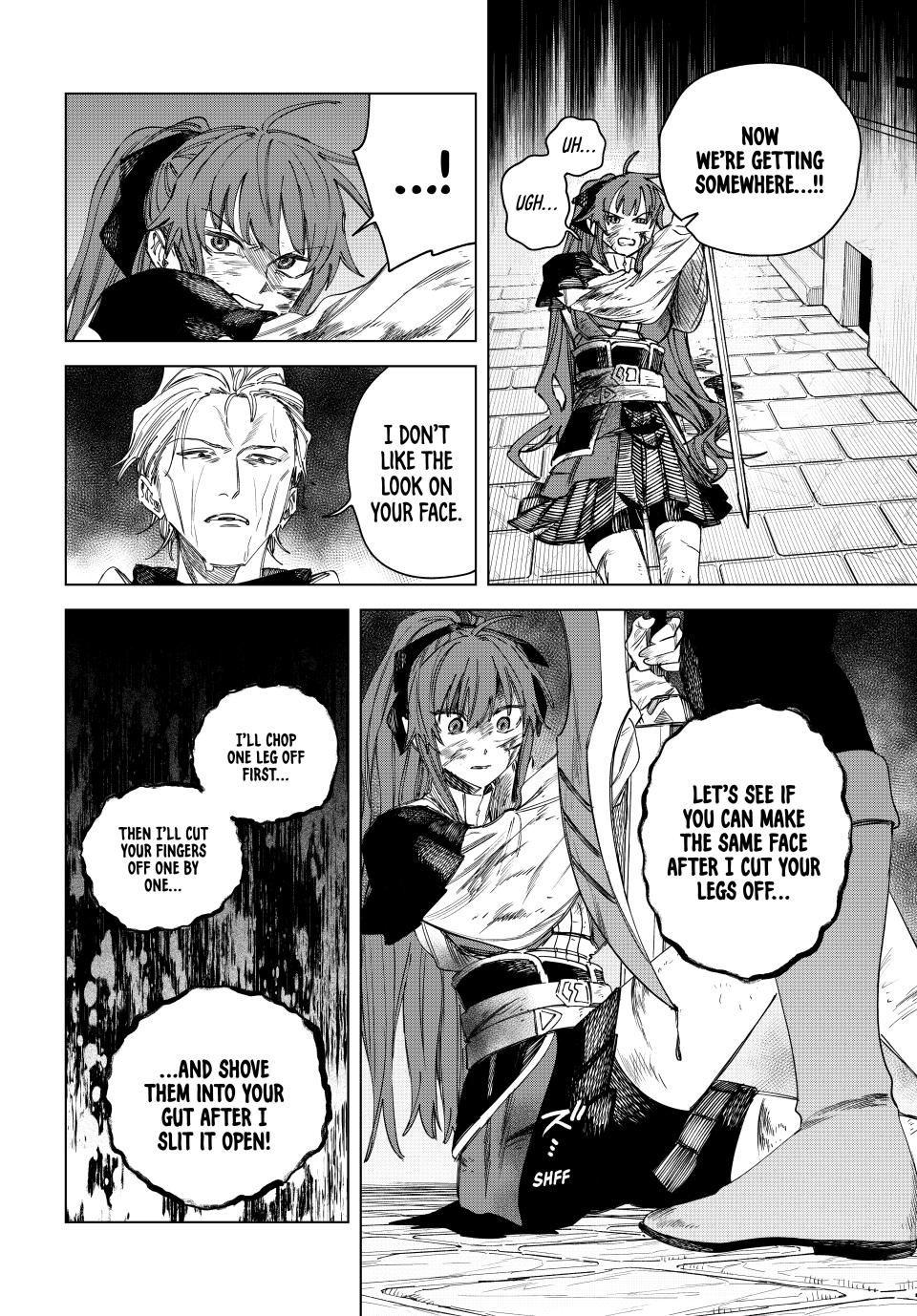 The Witch and the Mercenary chapter 37 page 14
