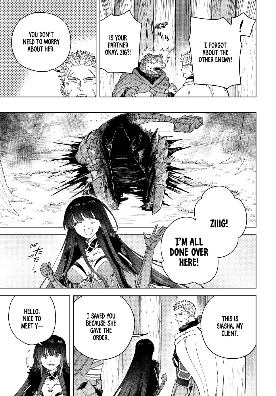 The Witch and the Mercenary chapter 43 page 22
