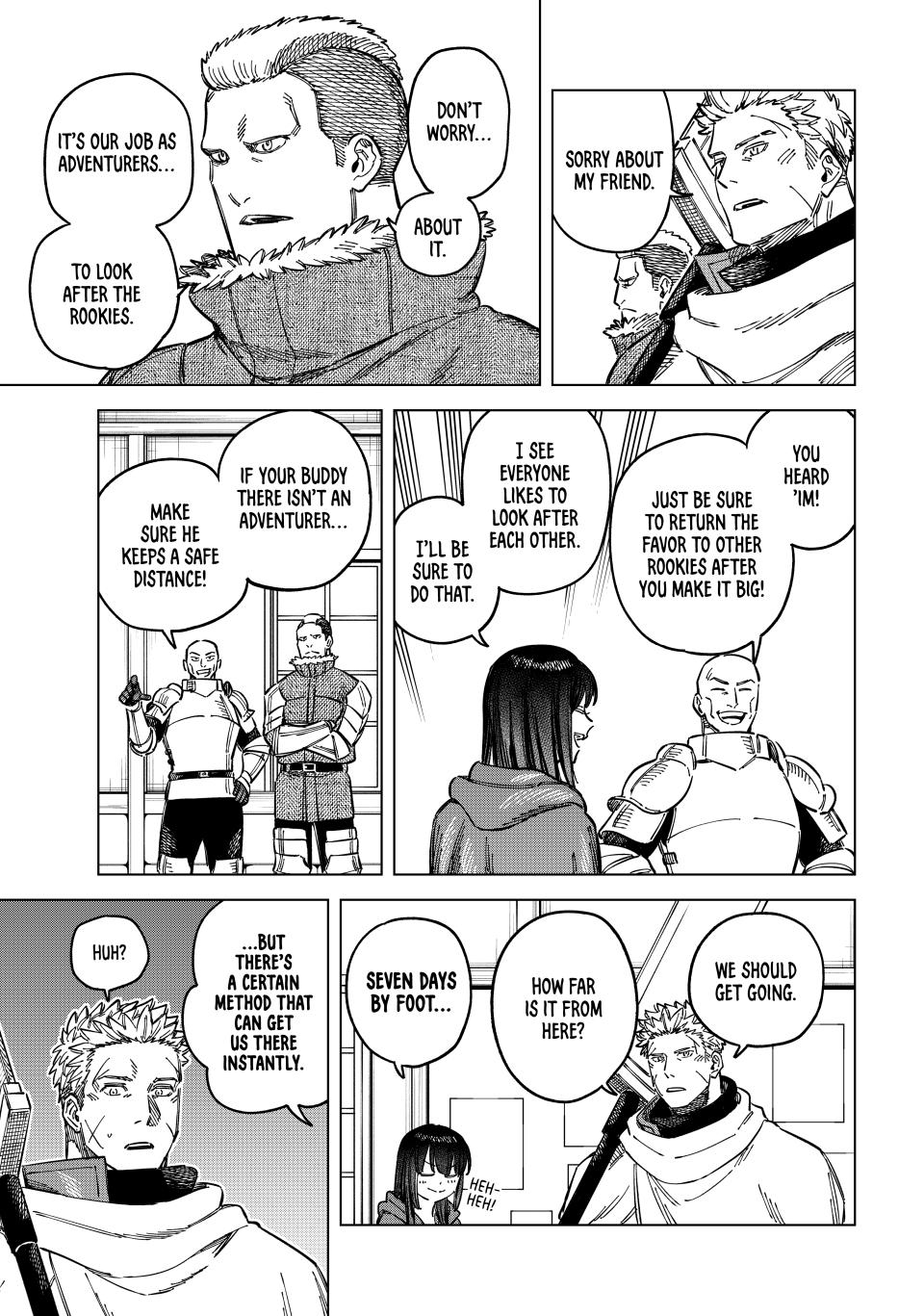 The Witch and the Mercenary chapter 5 page 15