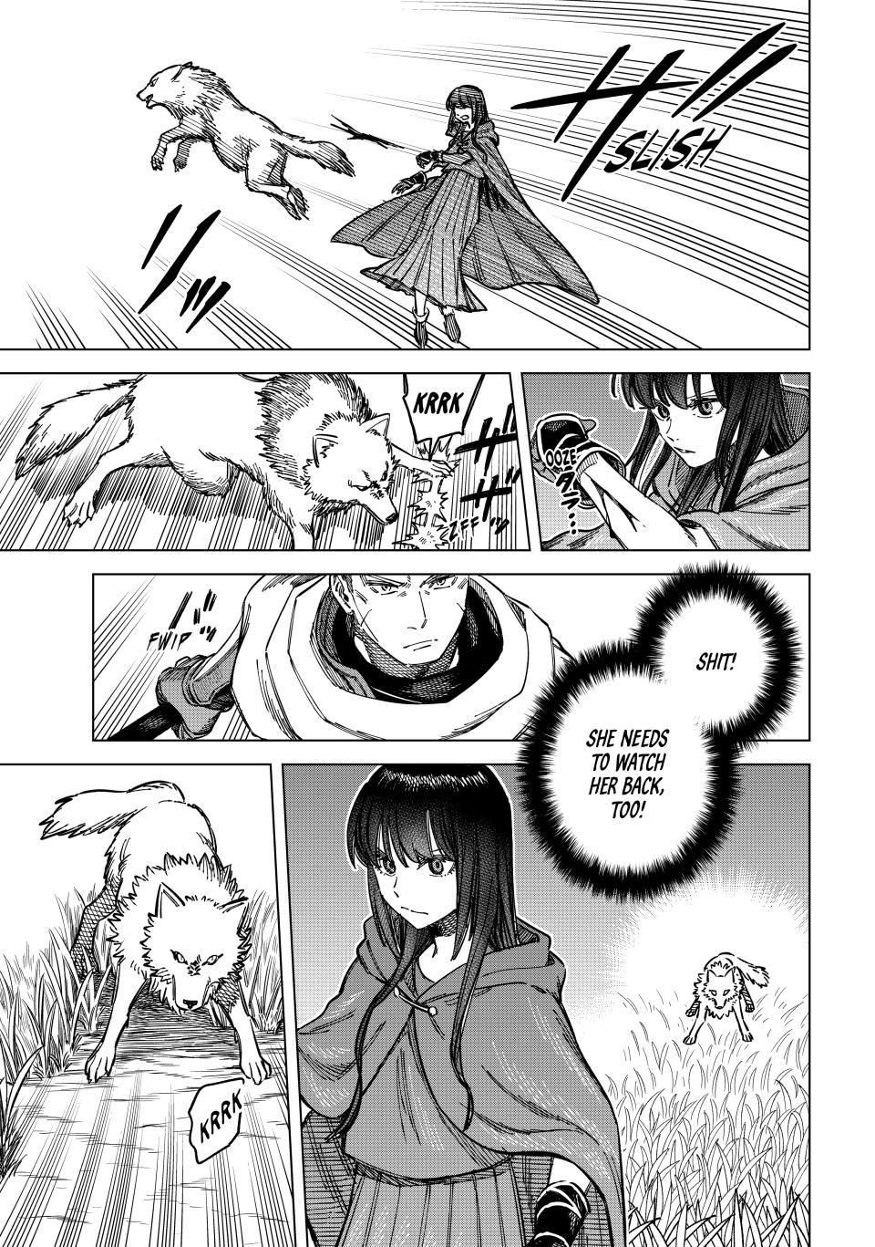 The Witch and the Mercenary chapter 5 page 21