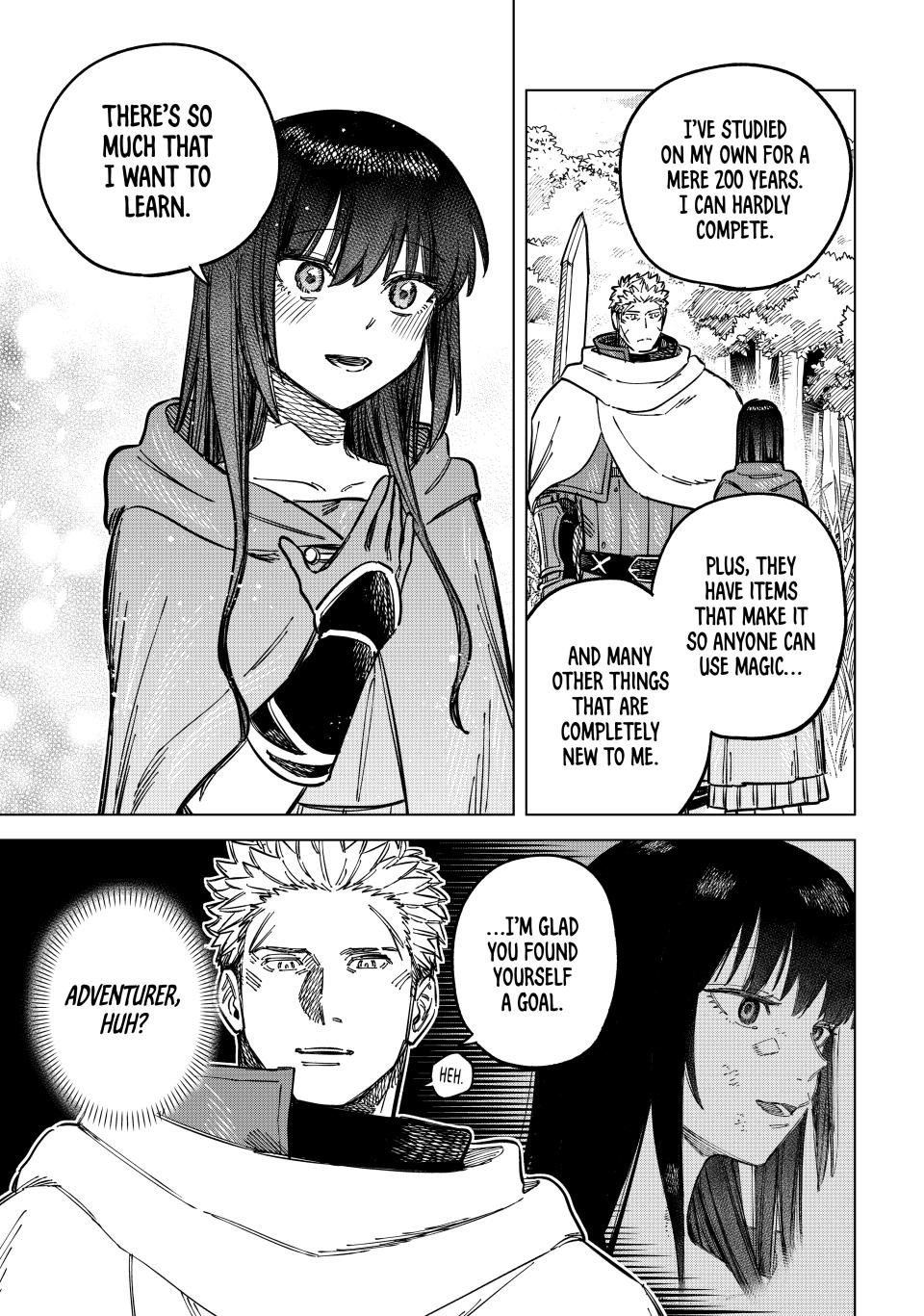 The Witch and the Mercenary chapter 5 page 25