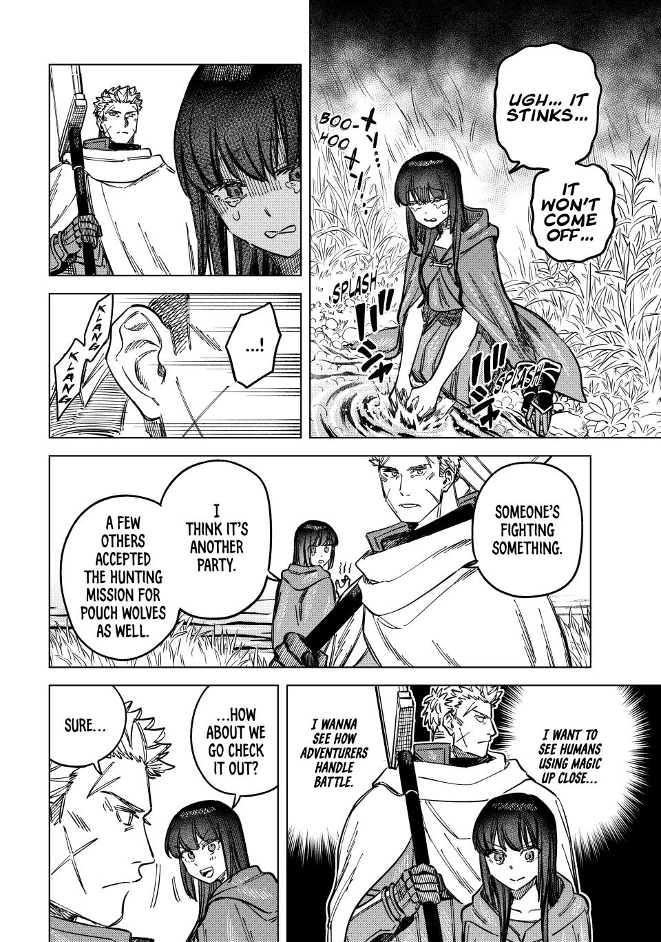 The Witch and the Mercenary chapter 5 page 28