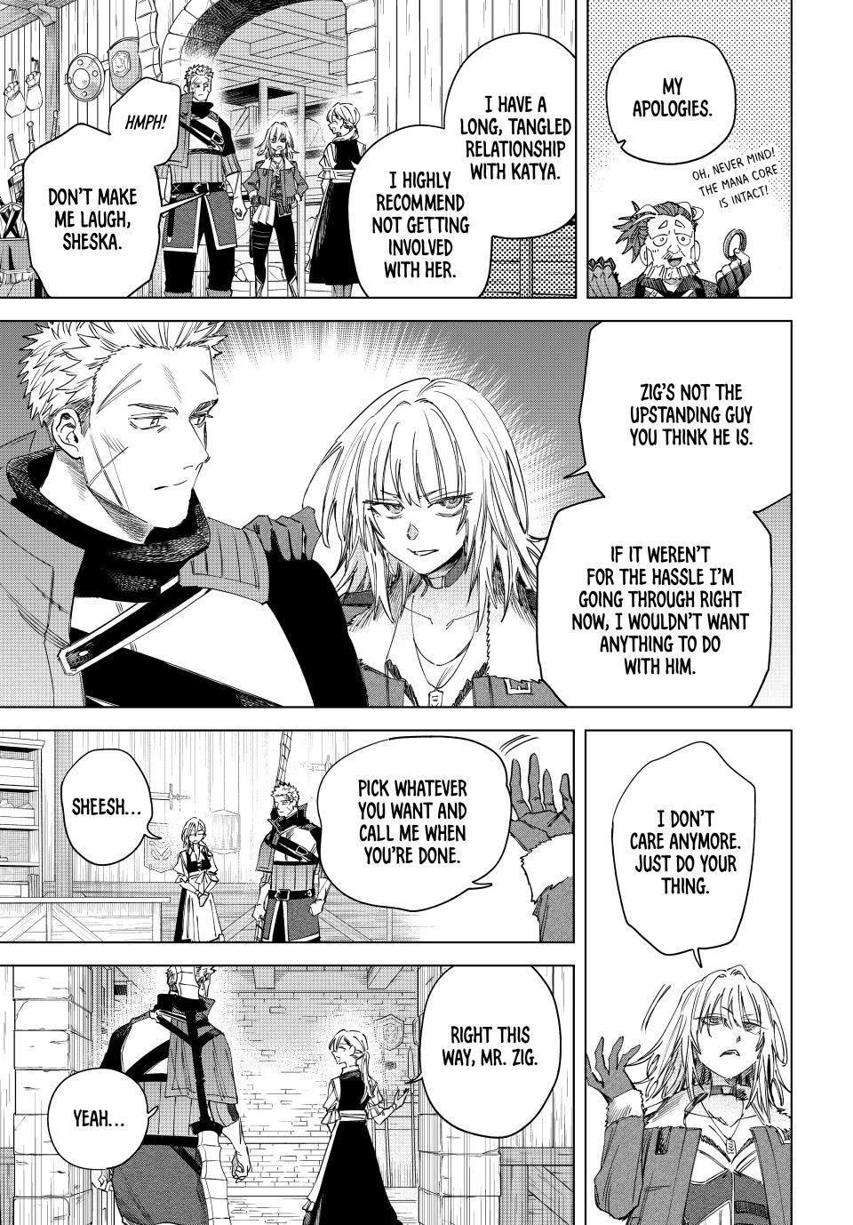 The Witch and the Mercenary chapter 59 page 5