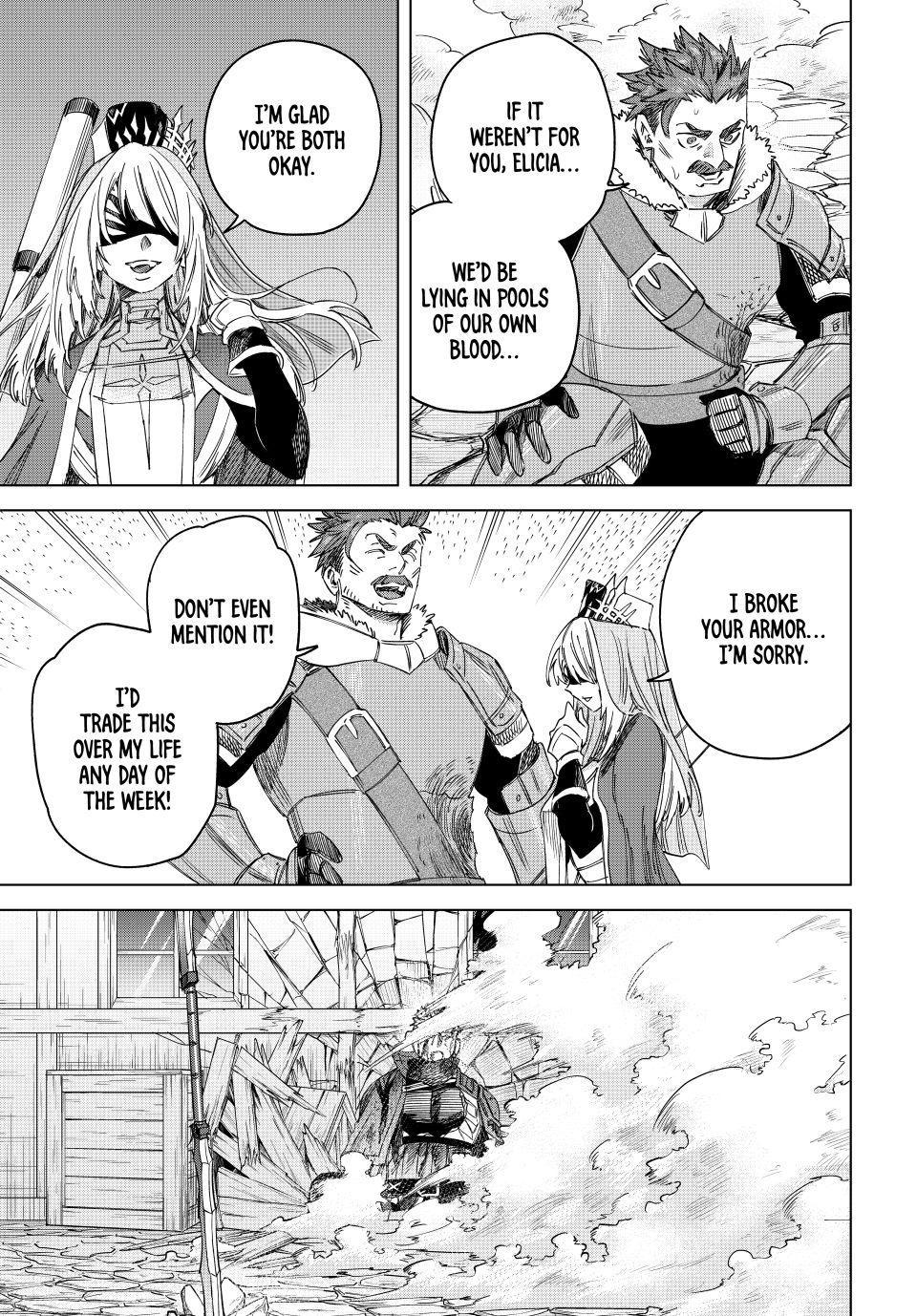 The Witch and the Mercenary chapter 60 page 22