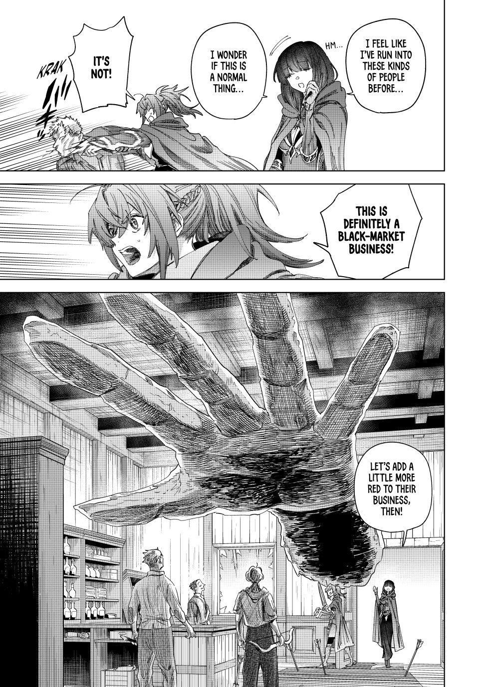 The Witch and the Mercenary chapter 66 page 9