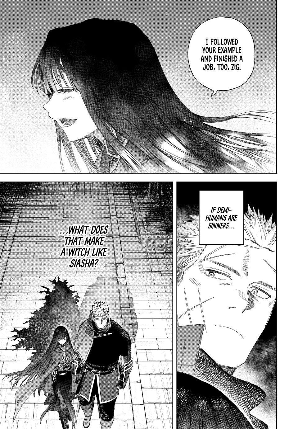 The Witch and the Mercenary chapter 70 page 21