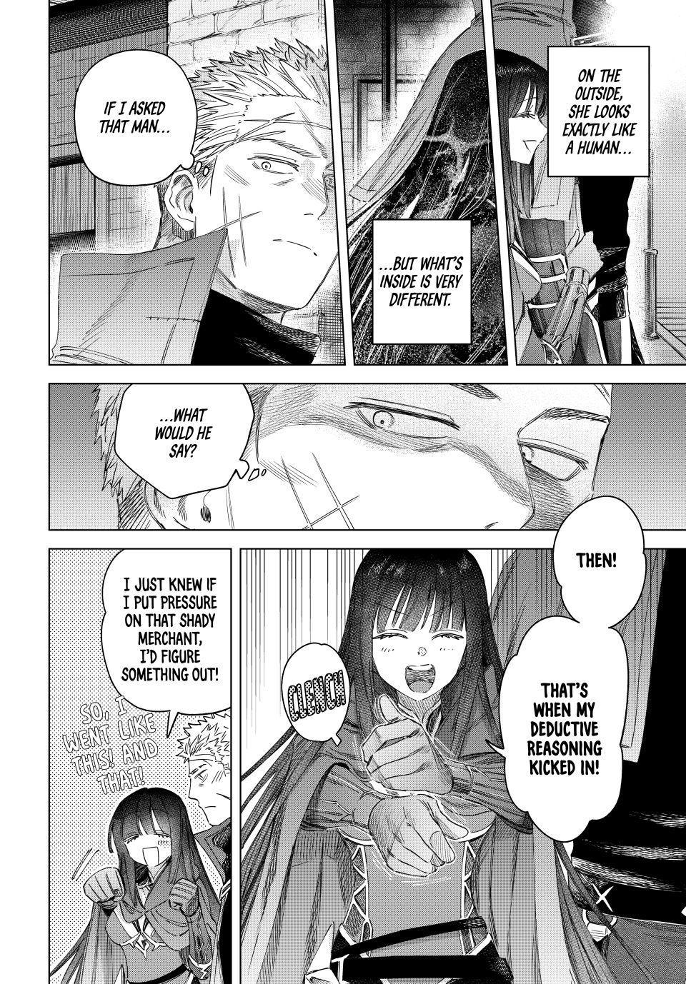 The Witch and the Mercenary chapter 70 page 22