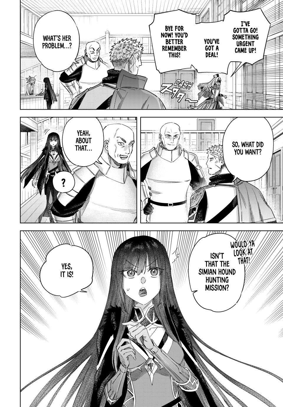 The Witch and the Mercenary chapter 72 page 8