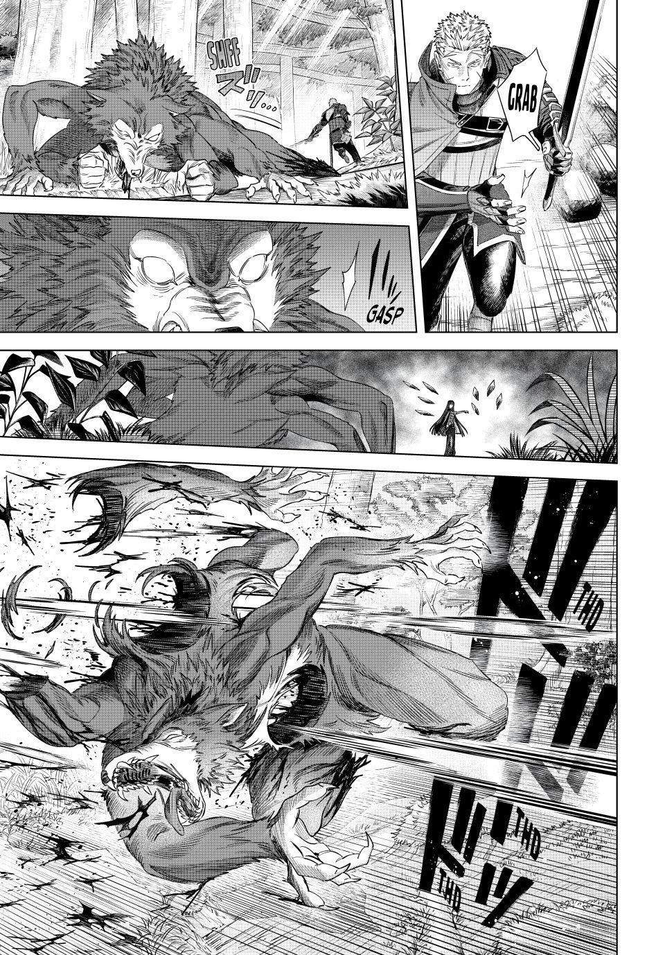 The Witch and the Mercenary chapter 73 page 17