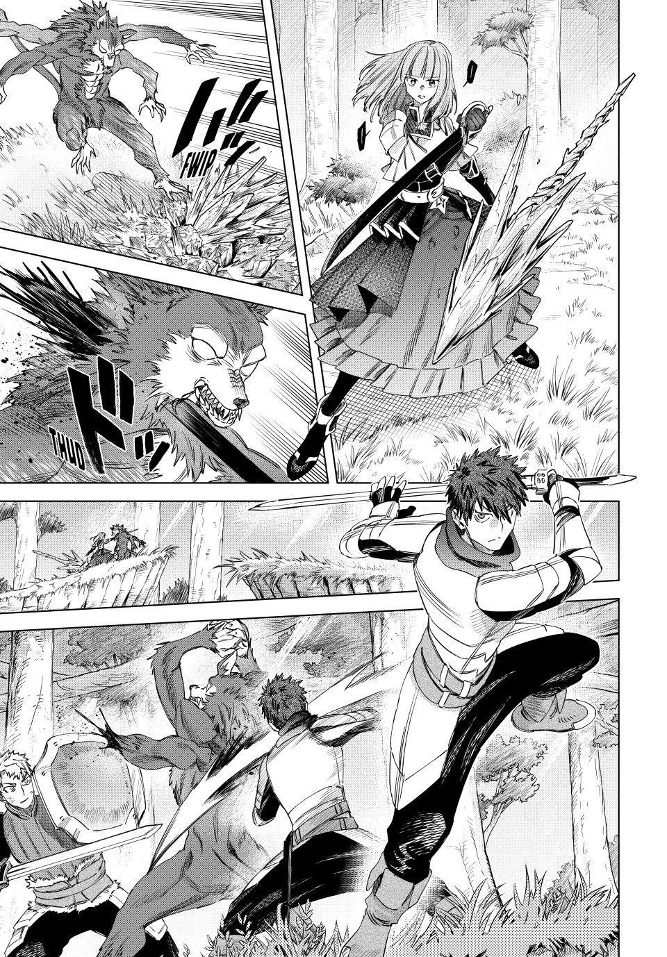 The Witch and the Mercenary chapter 73 page 27