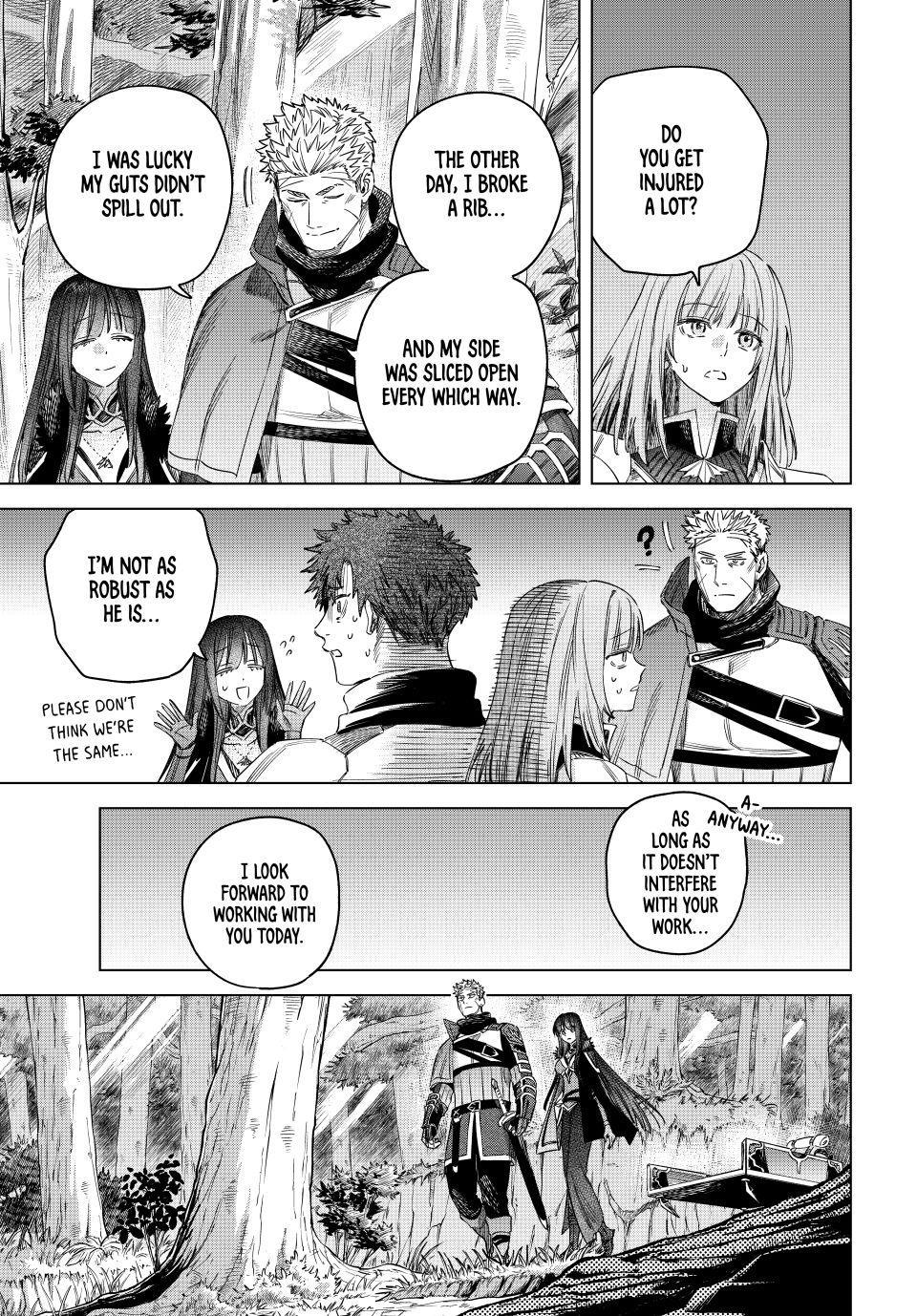 The Witch and the Mercenary chapter 73 page 8