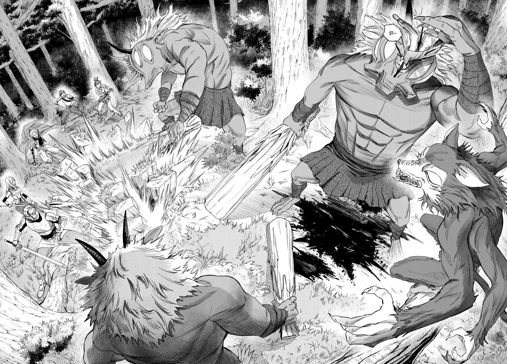 The Witch and the Mercenary chapter 74 page 16
