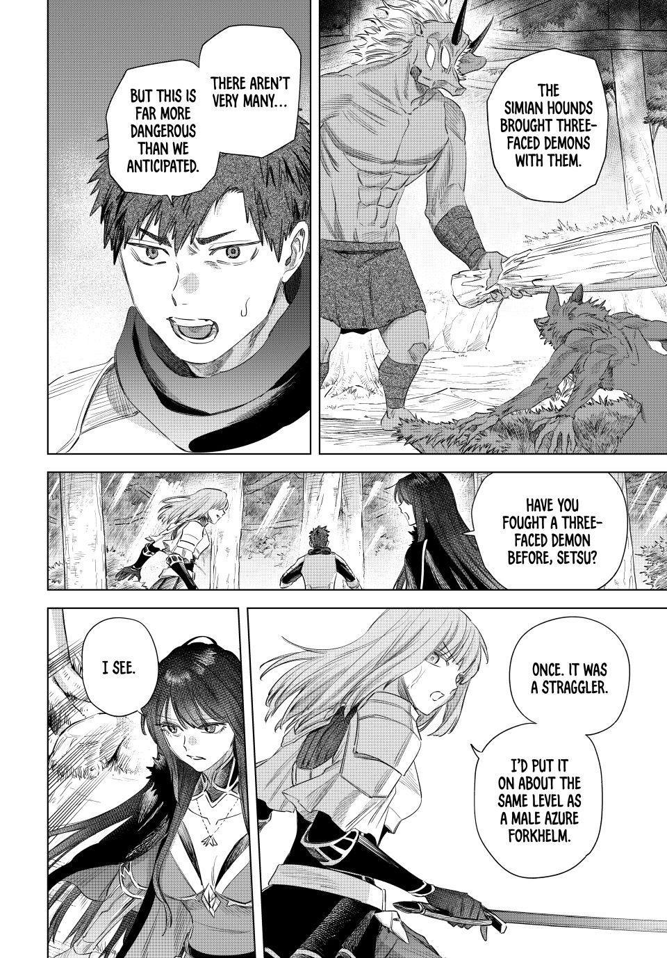 The Witch and the Mercenary chapter 74 page 23