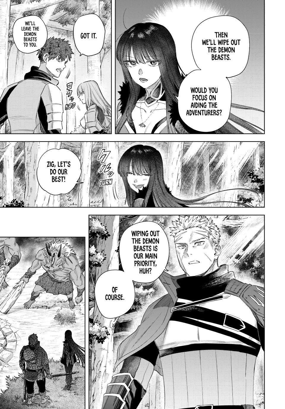The Witch and the Mercenary chapter 74 page 24