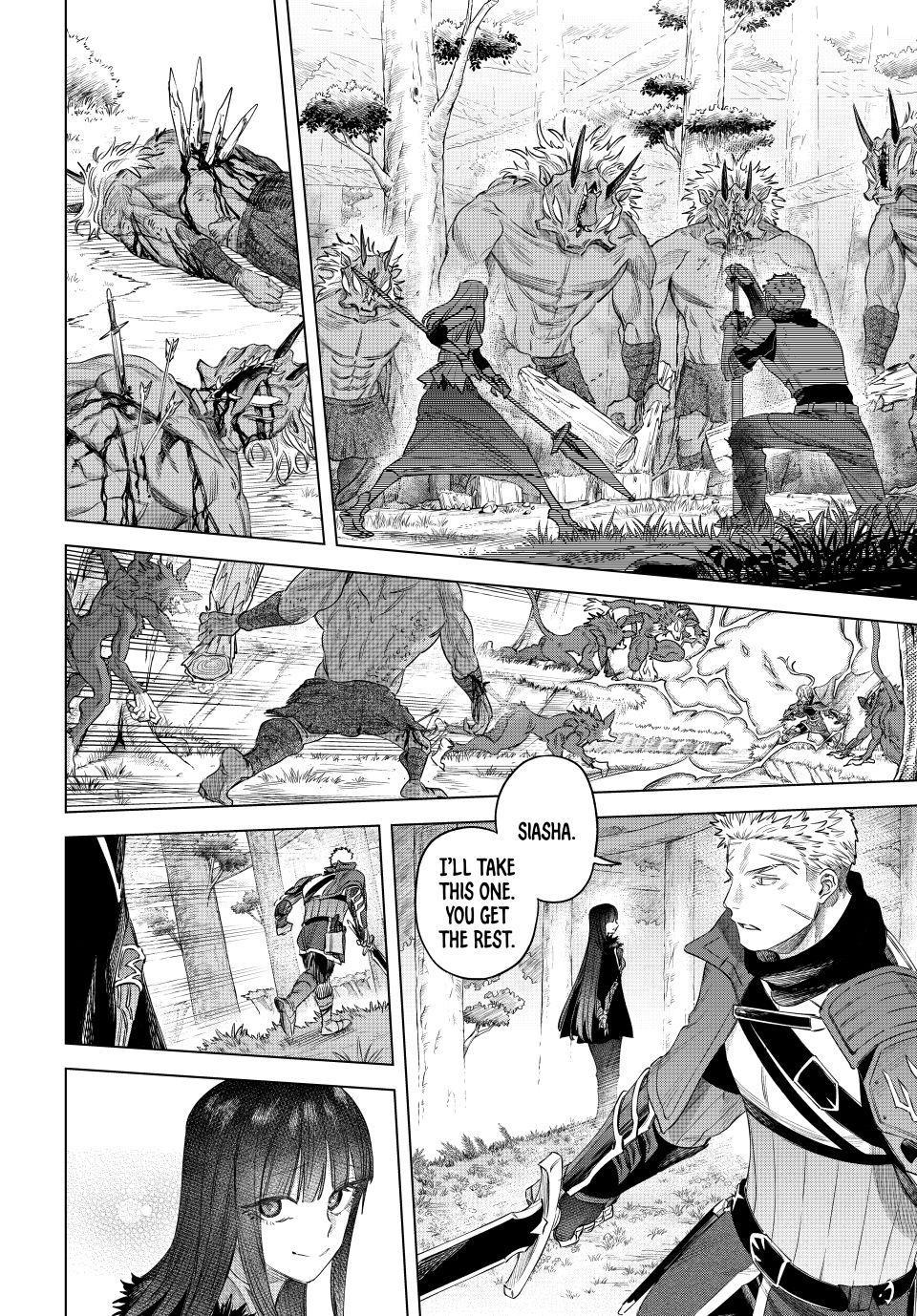 The Witch and the Mercenary chapter 74 page 25