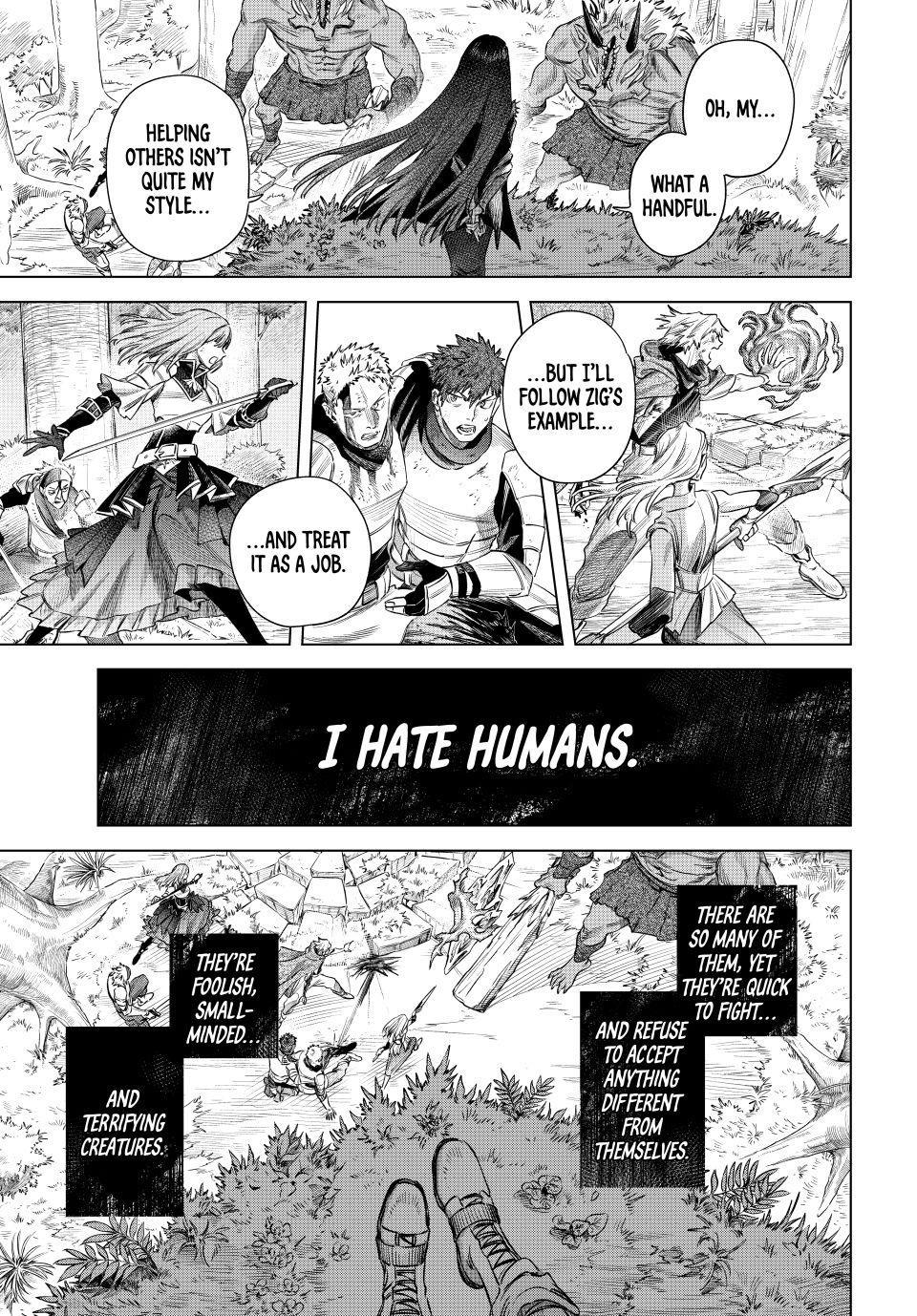 The Witch and the Mercenary chapter 74 page 26