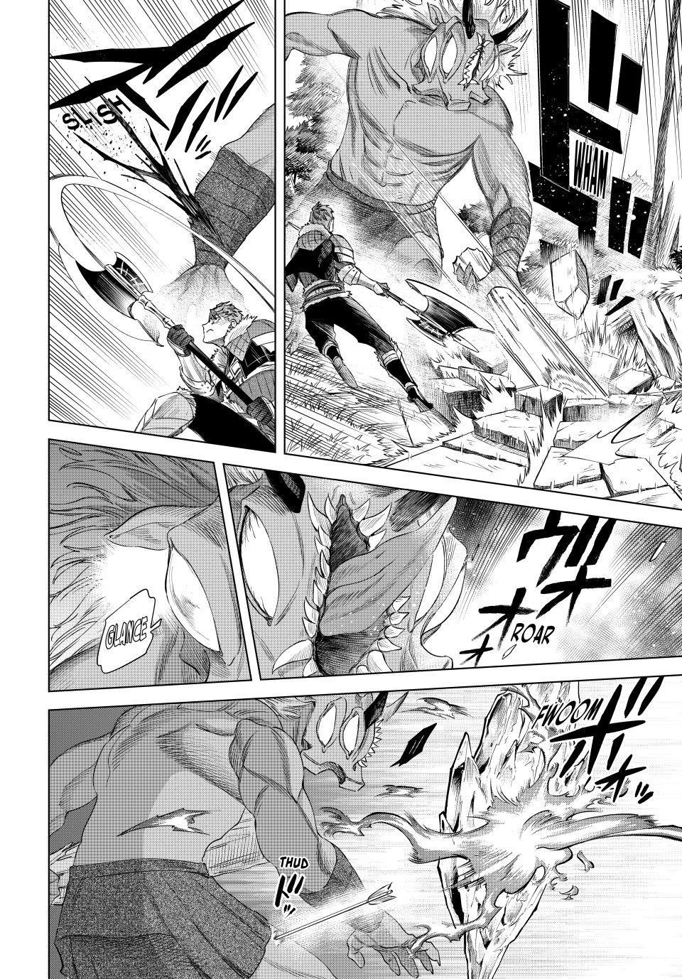 The Witch and the Mercenary chapter 74 page 8