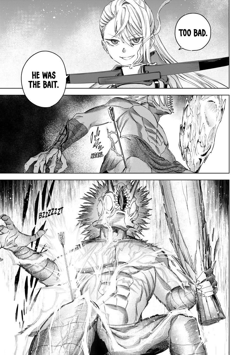 The Witch and the Mercenary chapter 74 page 9