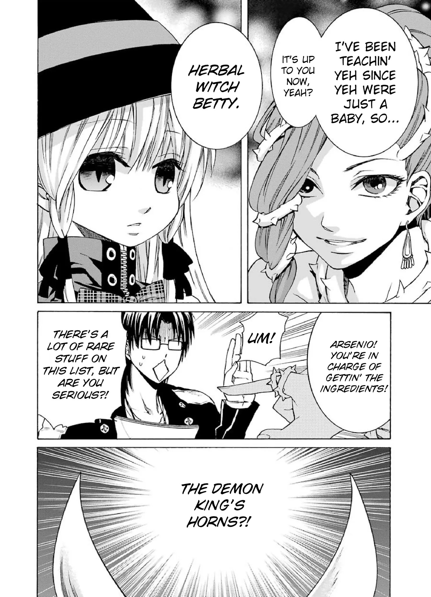 The Witch's Servant and The Demon Lords Horns chapter 1 page 11