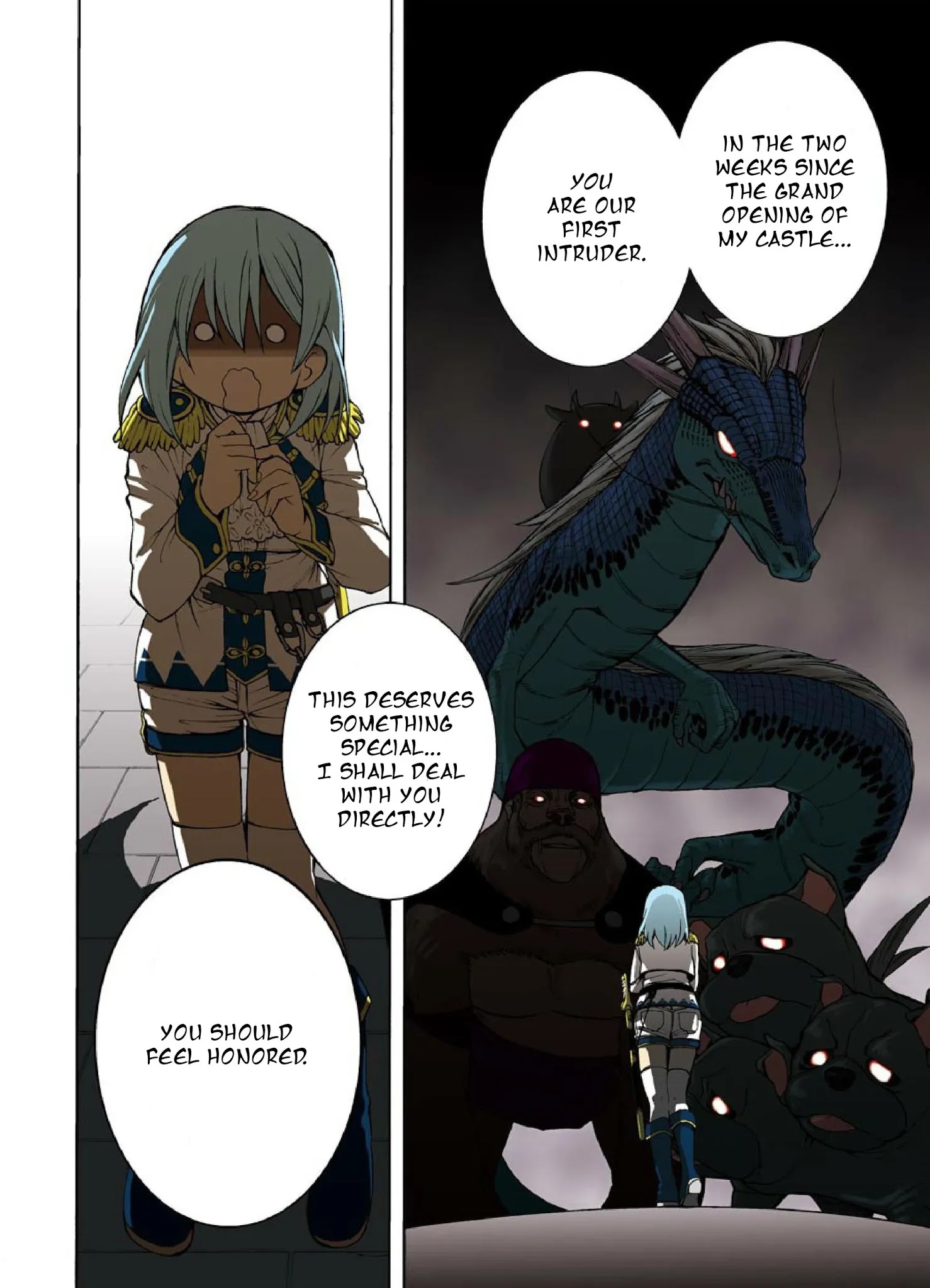 The Witch's Servant and The Demon Lords Horns chapter 1 page 3