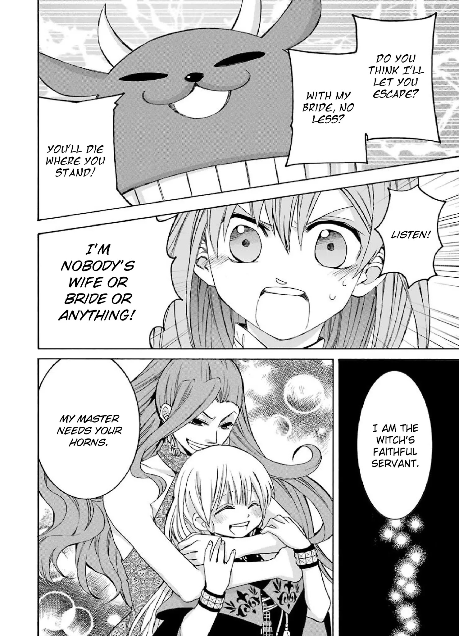 The Witch's Servant and The Demon Lords Horns chapter 1 page 47