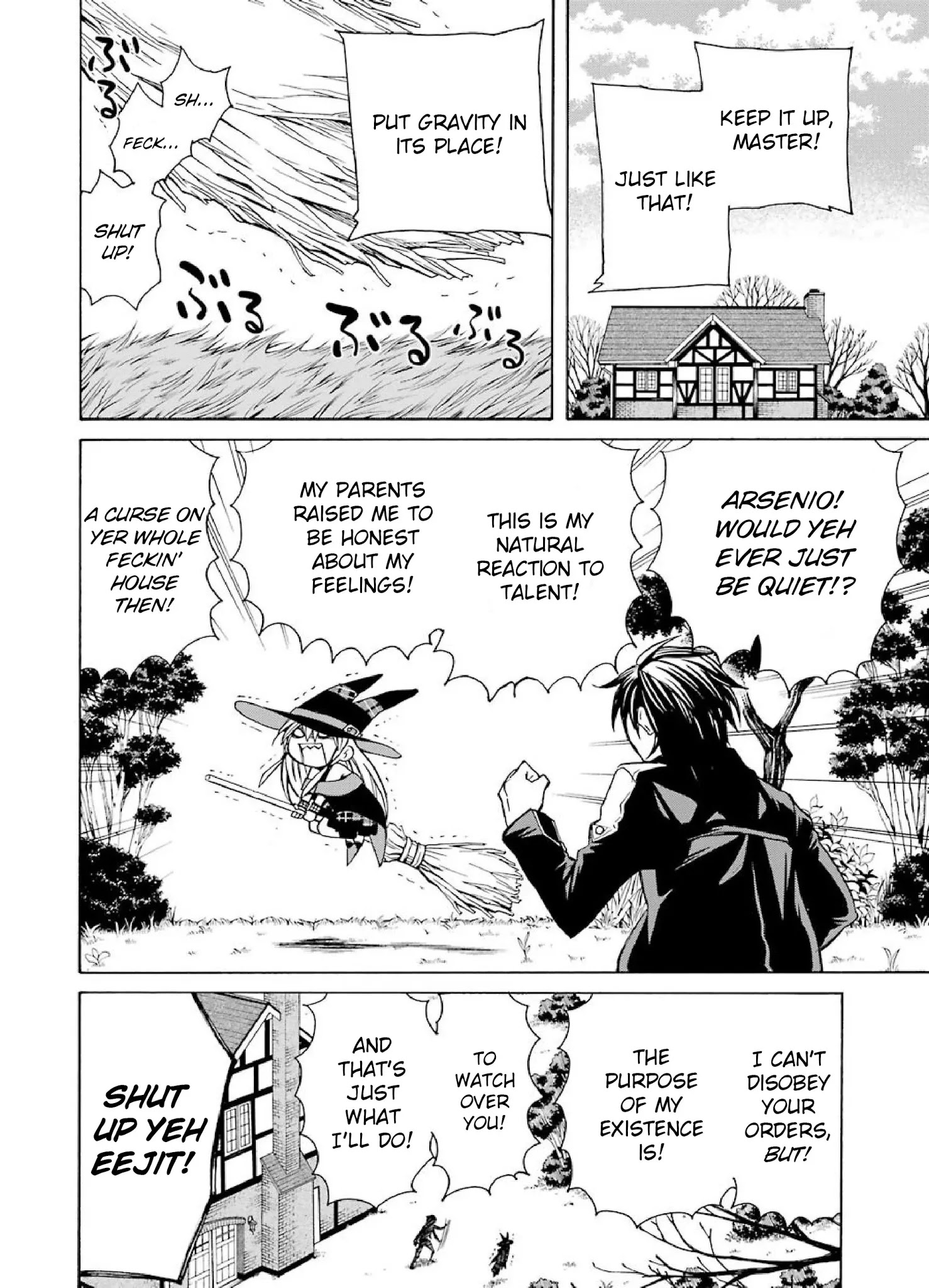 The Witch's Servant and The Demon Lords Horns chapter 1 page 5