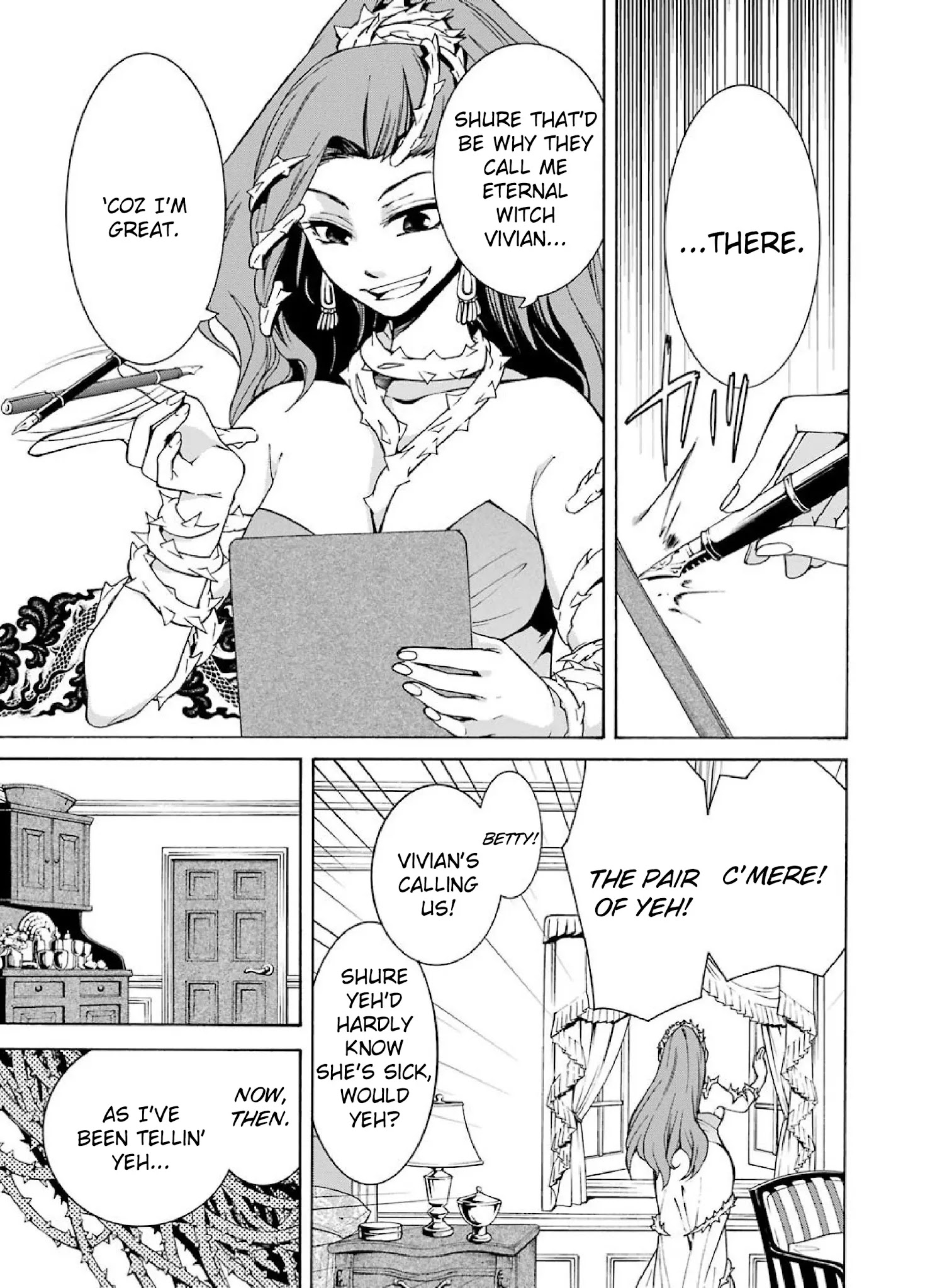 The Witch's Servant and The Demon Lords Horns chapter 1 page 8