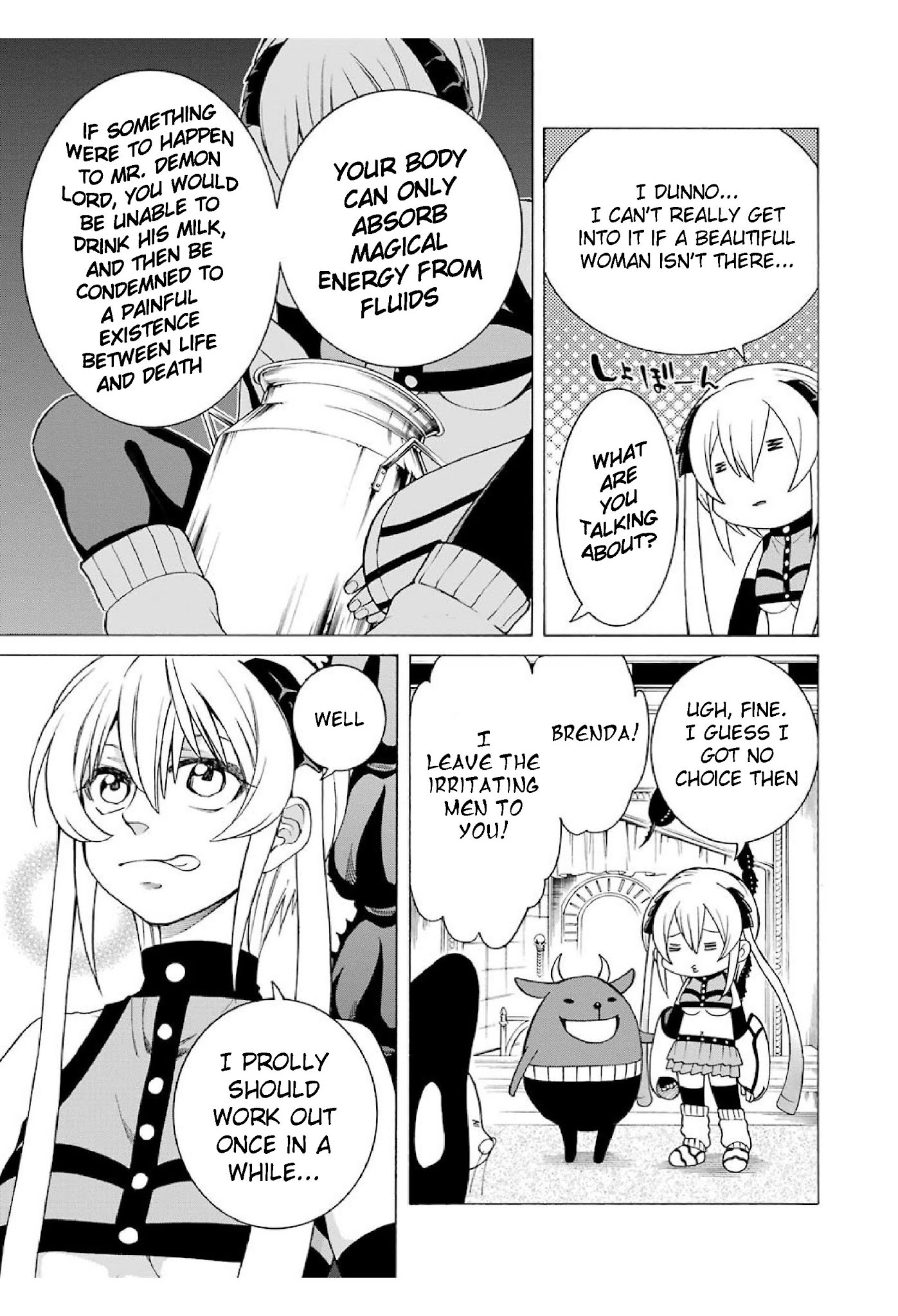 The Witch's Servant and The Demon Lords Horns chapter 12 page 13