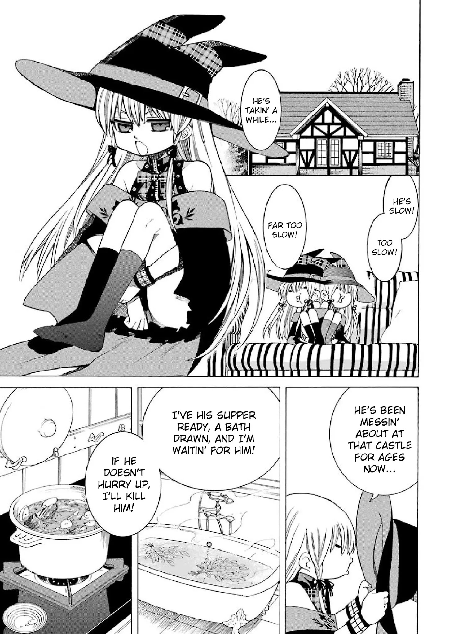 The Witch's Servant and The Demon Lords Horns chapter 2 page 1