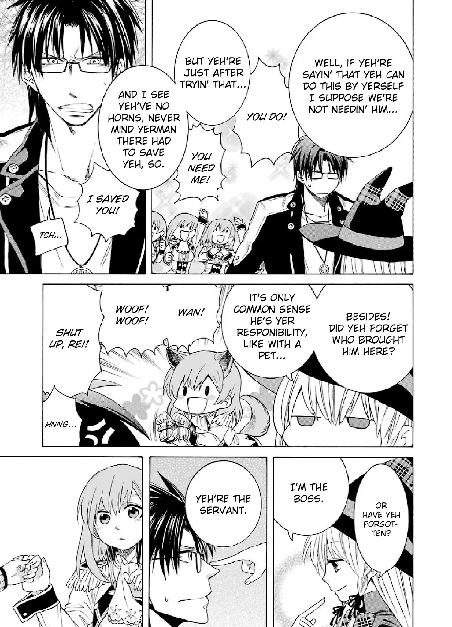 The Witch's Servant and The Demon Lords Horns chapter 2 page 21