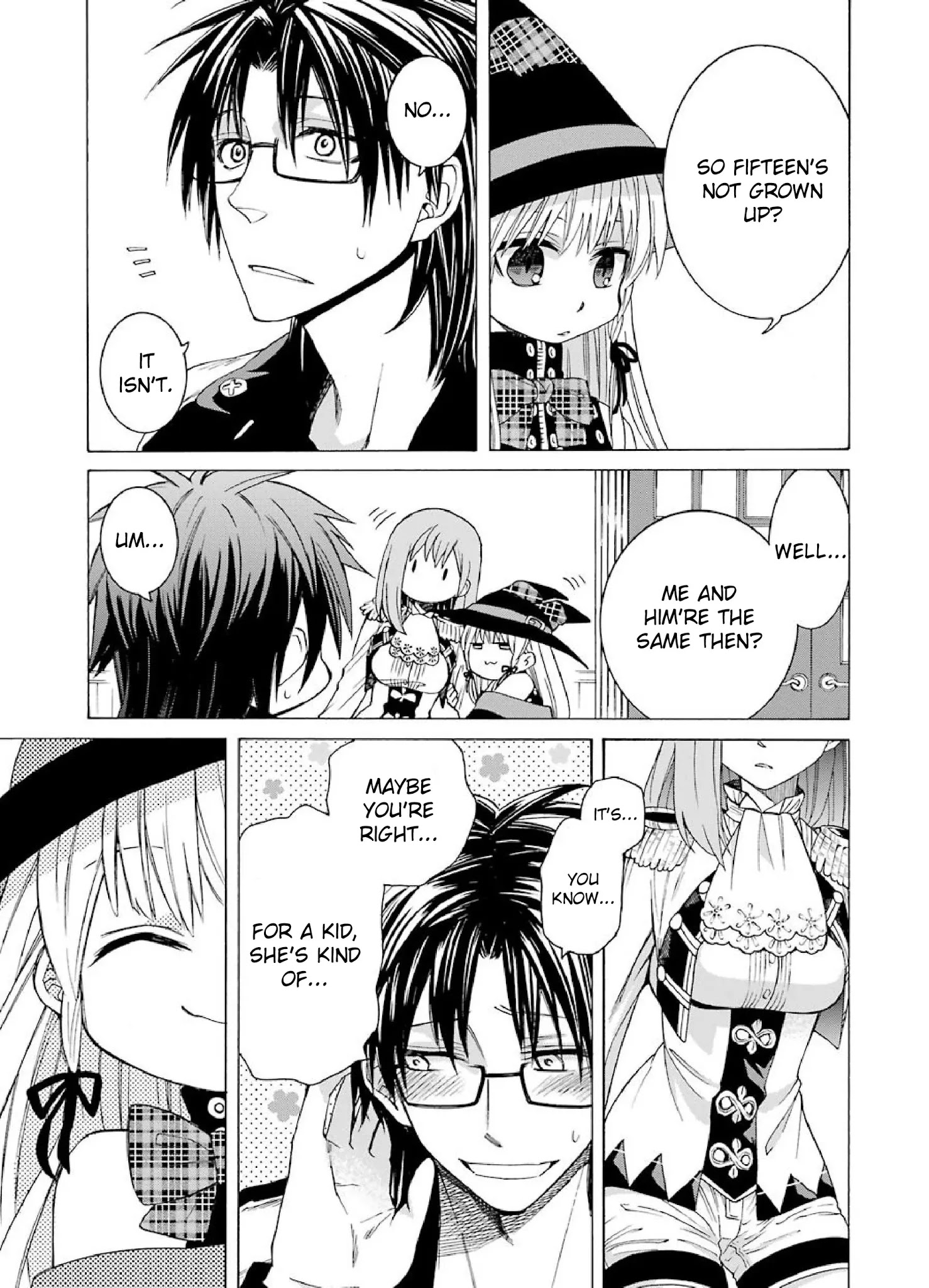 The Witch's Servant and The Demon Lords Horns chapter 2 page 23