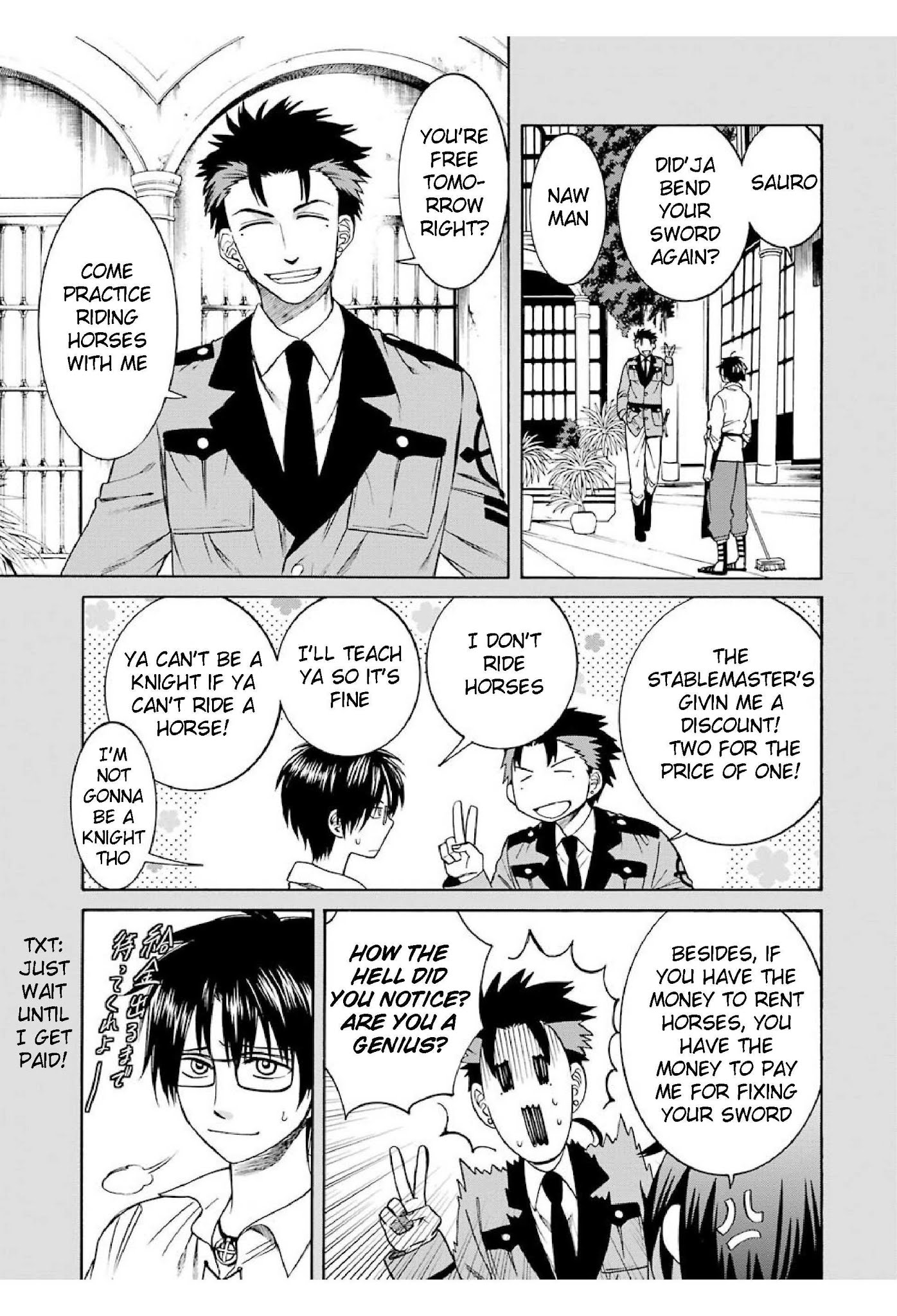 The Witch's Servant and The Demon Lords Horns chapter 21 page 3