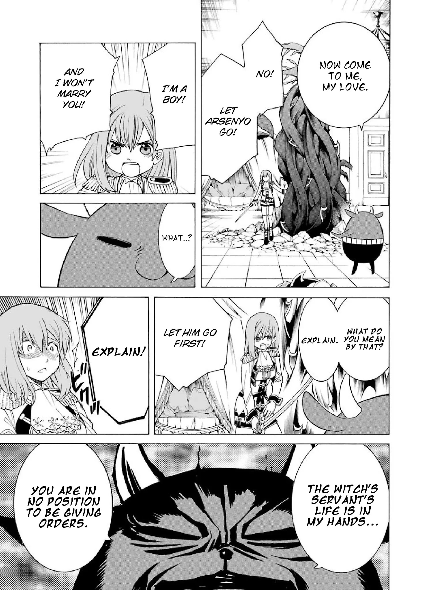 The Witch's Servant and The Demon Lords Horns chapter 3 page 15