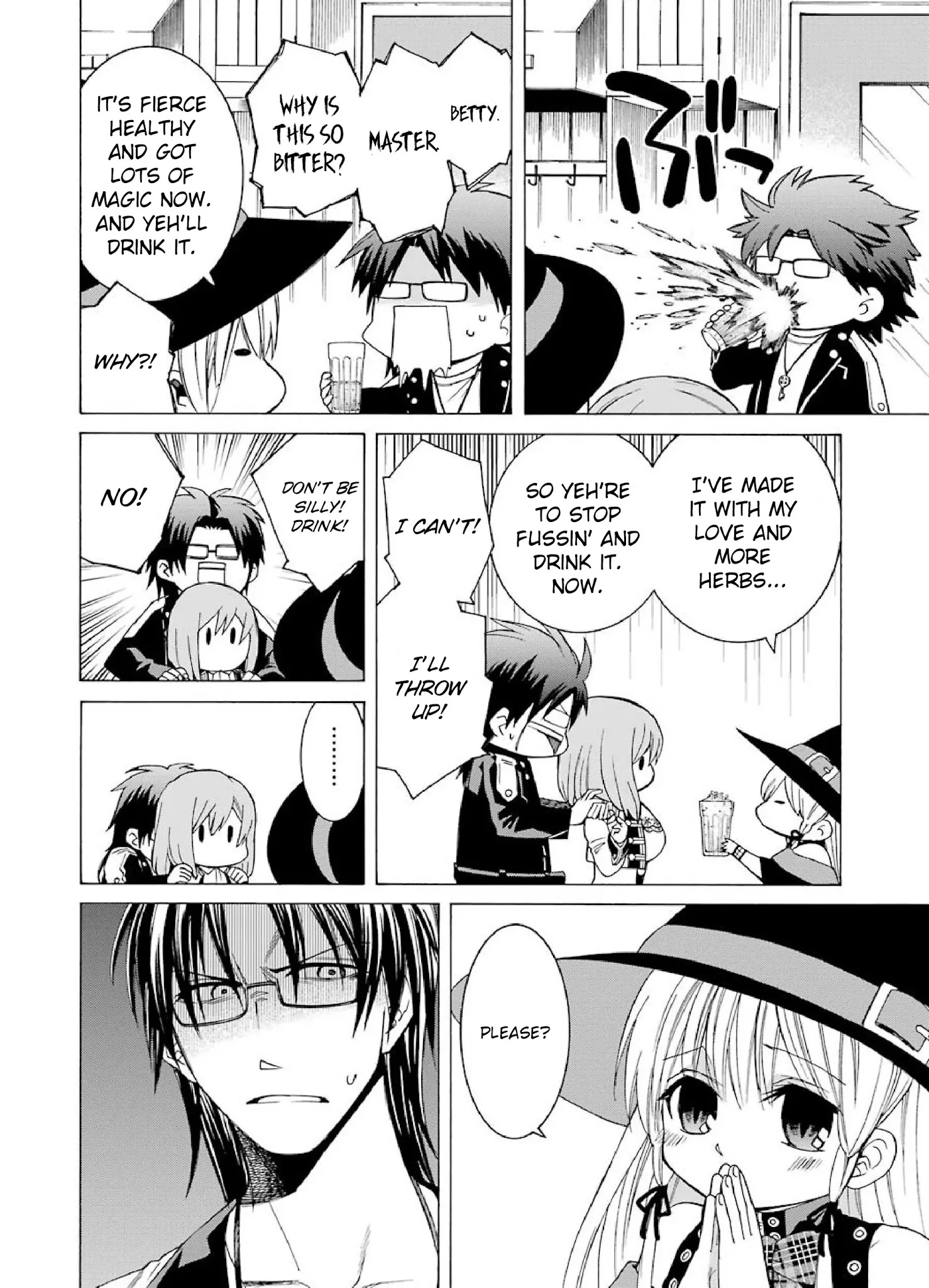 The Witch's Servant and The Demon Lords Horns chapter 3 page 6