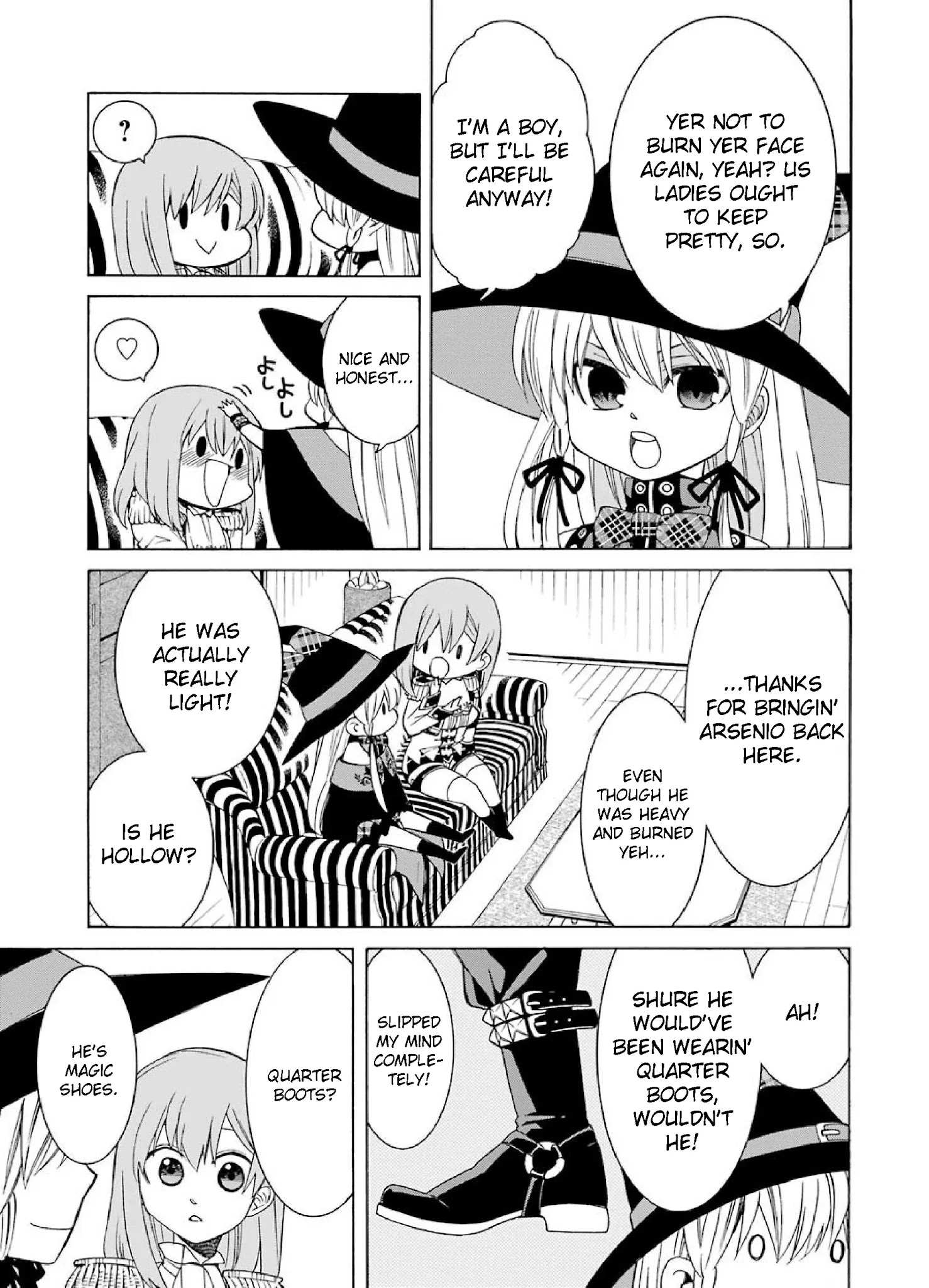 The Witch's Servant and The Demon Lords Horns chapter 4 page 5