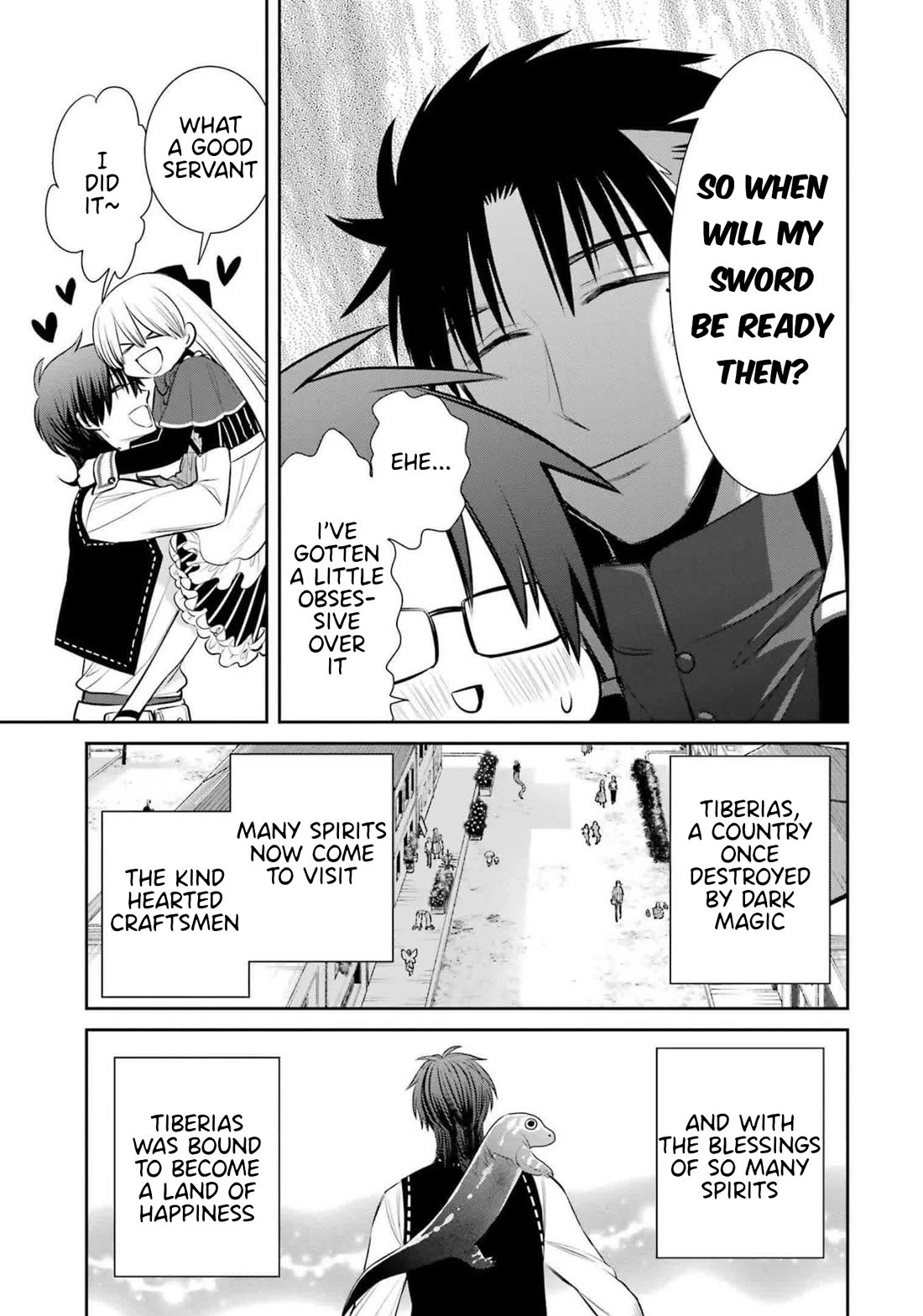 The Witch's Servant and The Demon Lords Horns chapter 93.5 page 7