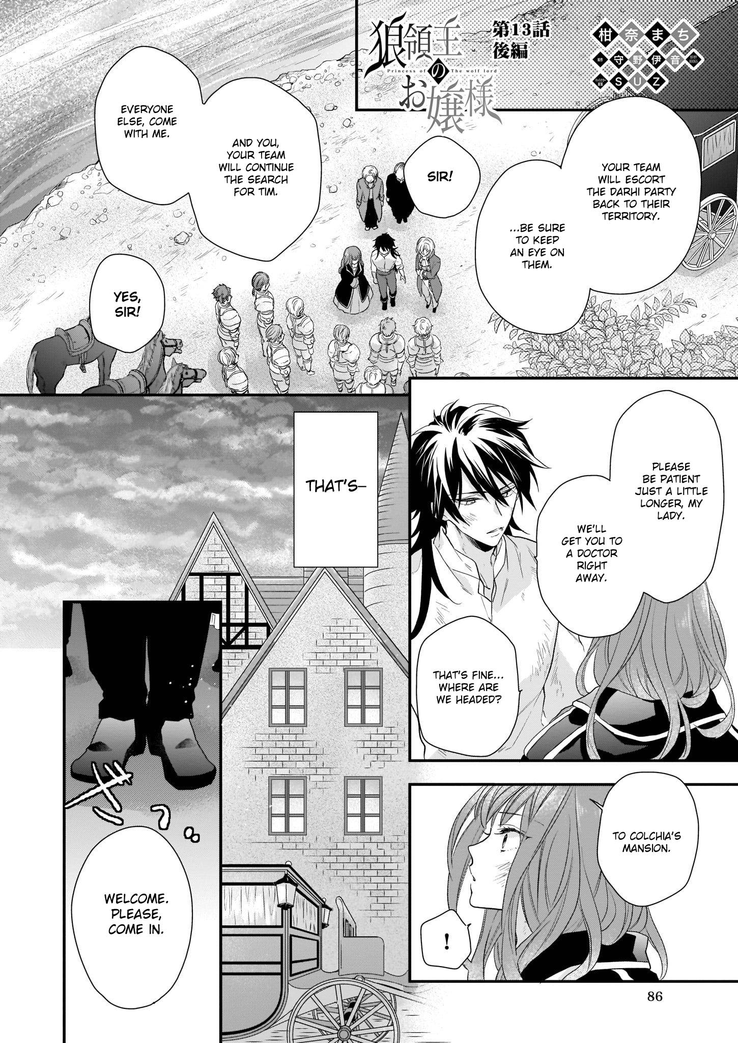 The Wolf Lord's Lady chapter 13.2 page 1