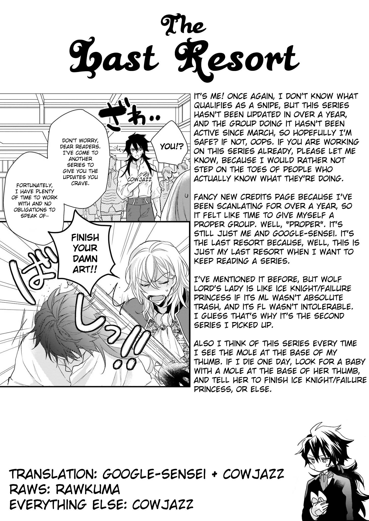 The Wolf Lord's Lady chapter 13.2 page 25