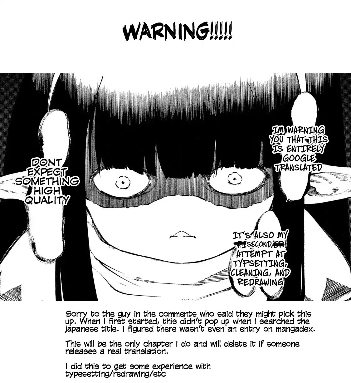 The World Is Full of Monsters Now, Therefor I Want to Live As I Wish chapter 1 page 1