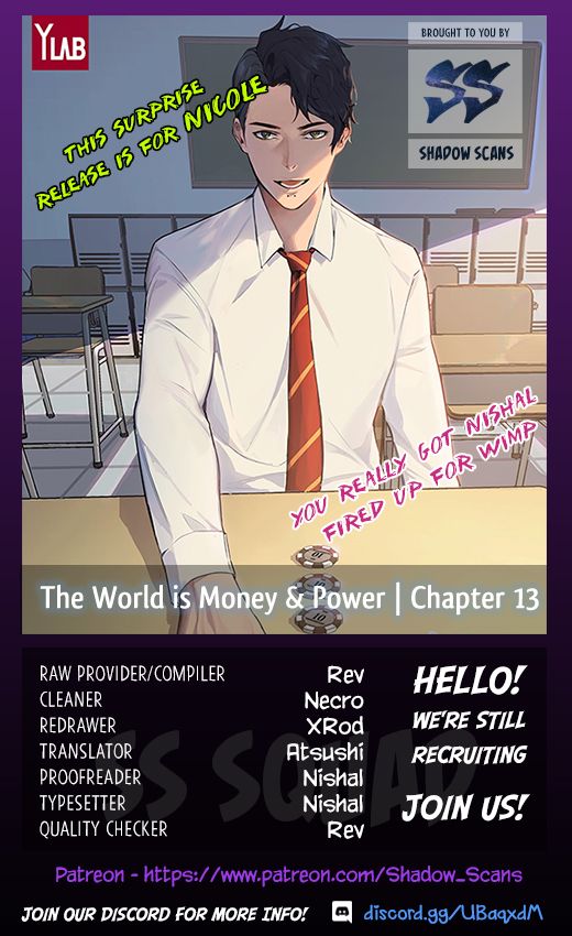 The World is Money and Power chapter 13 page 1